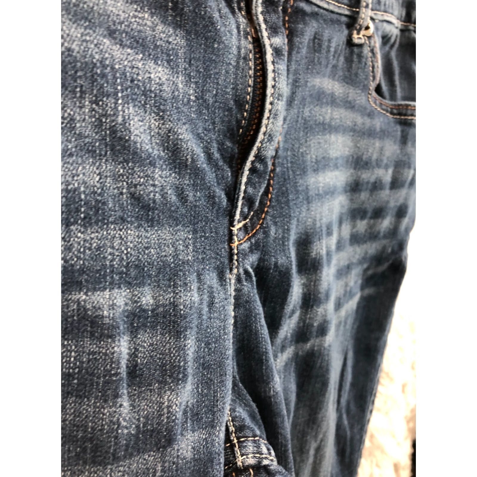 Vera Wang Vera Wang Simply Vera Wang Jeans Size 10 Womens Regular Straight Medium Blue Wash 5-Pocket Size 32" / US 10 / IT 46 - 5 Thumbnail