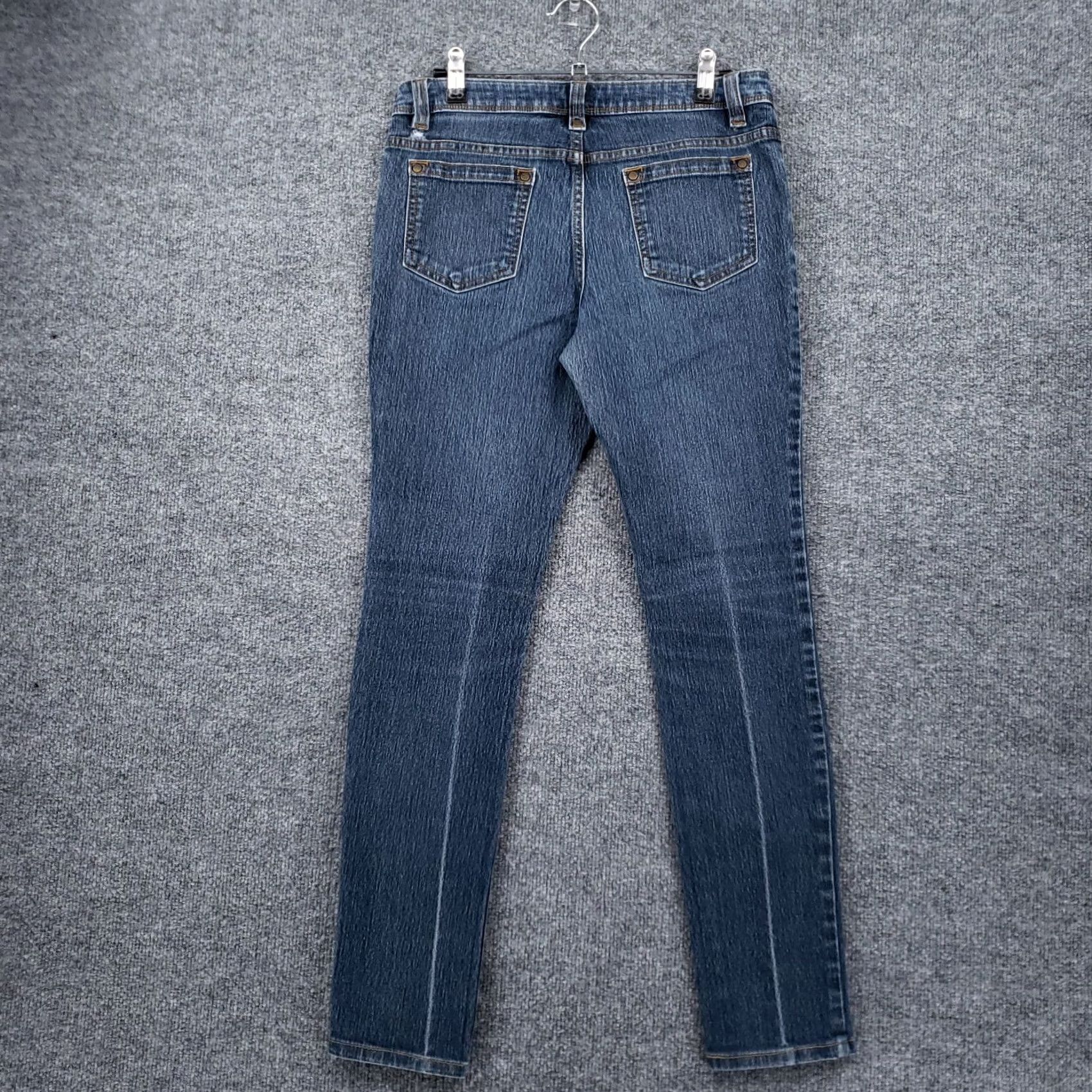 Denime SO Jeans Womens 7 Low Rise Skinny Blue Denim Jeans Size 28" / US 6 / IT 42 - 2 Thumbnail