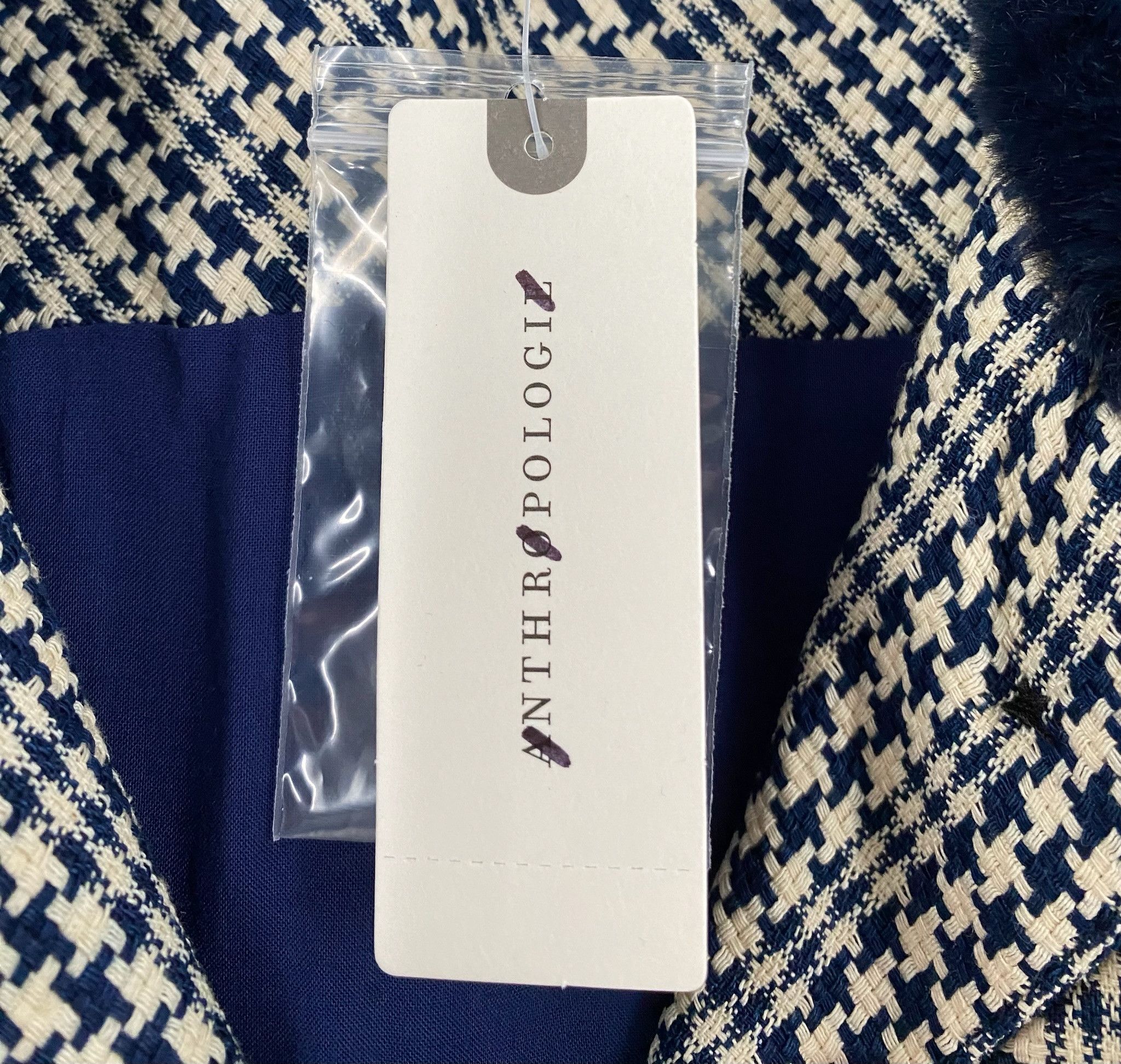 Anthropologie New Anthropologie Maeve Tweed Faux Fur Collar Jacket XL Size XL / US 12-14 / IT 48-50 - 8 Thumbnail