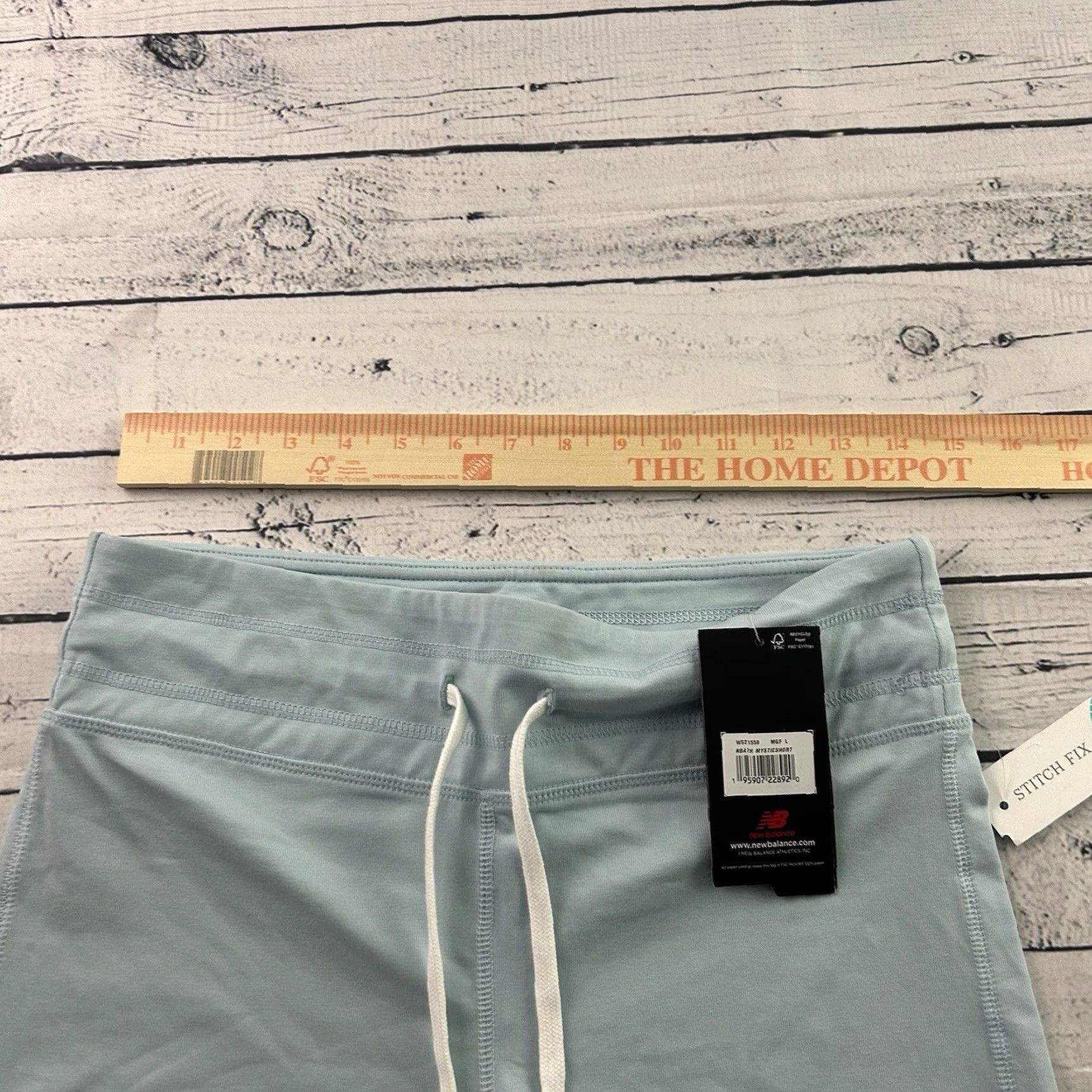 New Balance New Balance Athletic Shorts Womens L Blue Size 36" / US 14 / IT 50 - 4 Thumbnail