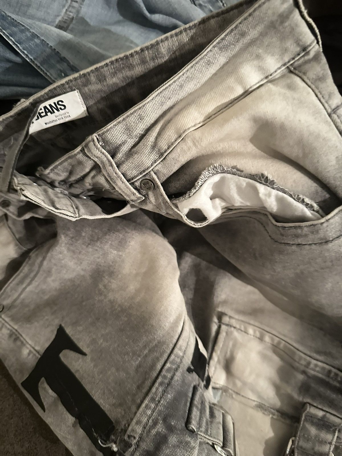 Other Thrifty Styles NYC Custom Made Jeans Size US 32 / EU 48 - 8 Thumbnail