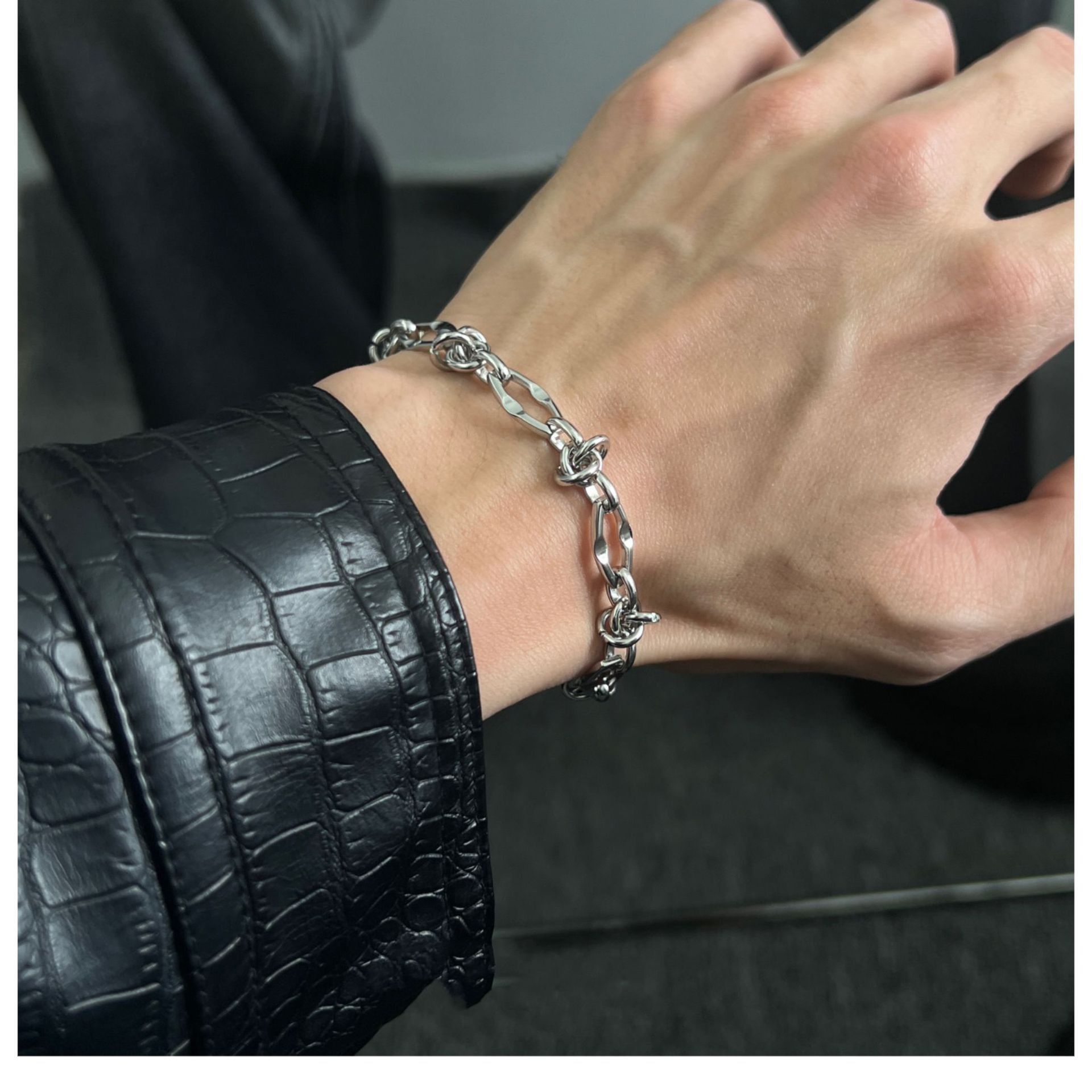 Jewelry Vibe Bracelet Y2K Punk Chain Gotch Bracelets Chains Size ONE SIZE - 1 Thumbnail