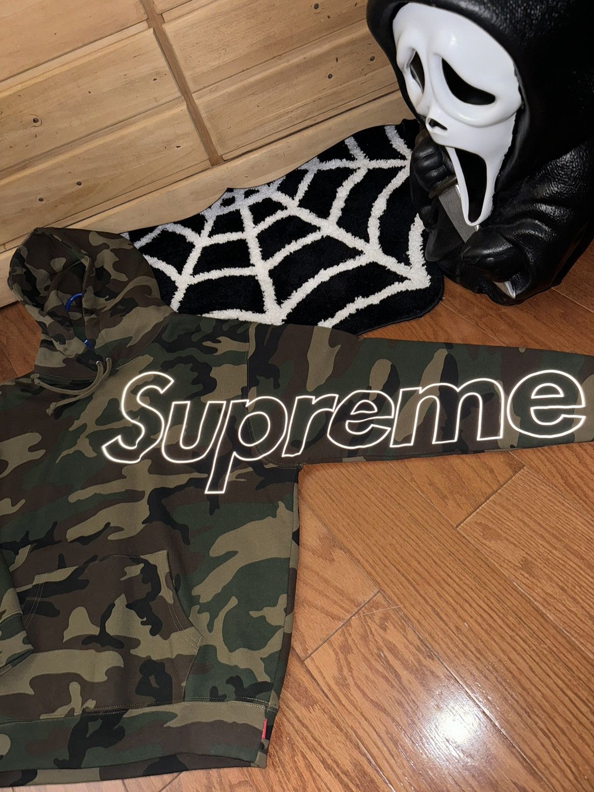 Supreme Supreme Reflective Camo Hoodie Size US M / EU 48-50 / 2 - 2 Thumbnail