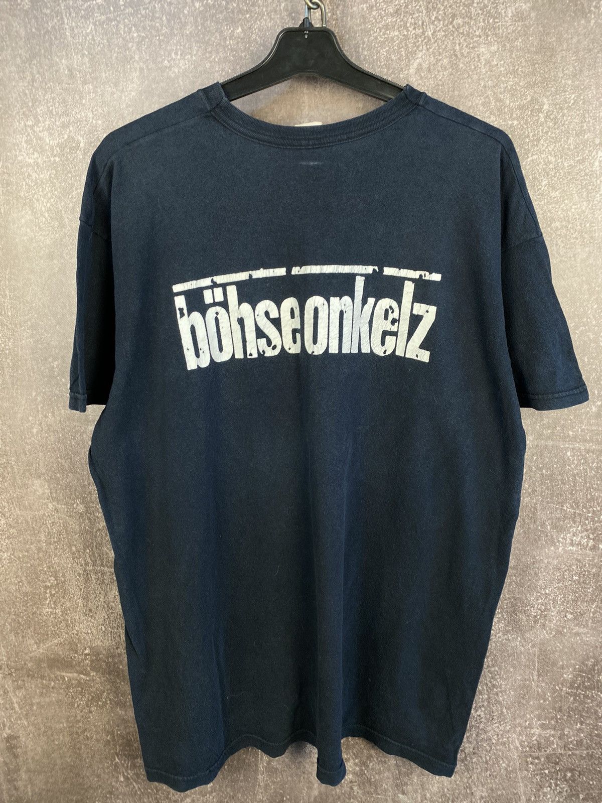 Band Tees Tshirt Vintage Bohse Onkelz Band Tee 90s Rock Metal Size US XL / EU 56 / 4 - 2 Thumbnail