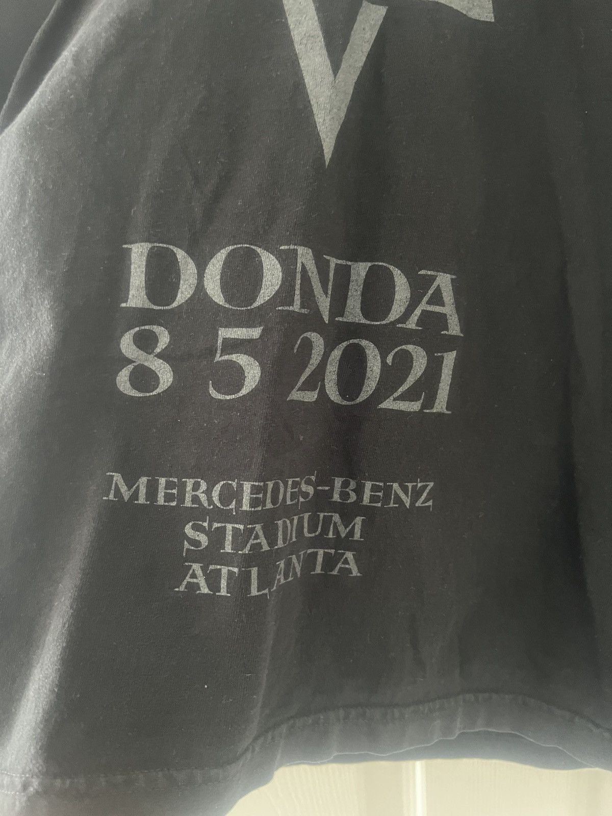 Yeezy Kanye West' Mercedes Benz Atlanta 2021 black t-shirt Size US S / EU 44-46 / 1 - 2 Thumbnail