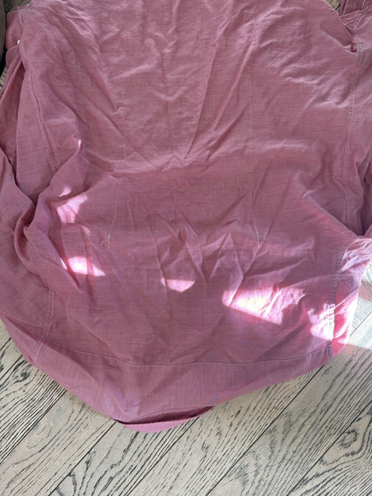 John Varvatos John Varvatos Red/Pink Button Up Size US L / EU 52-54 / 3 - 3 Thumbnail