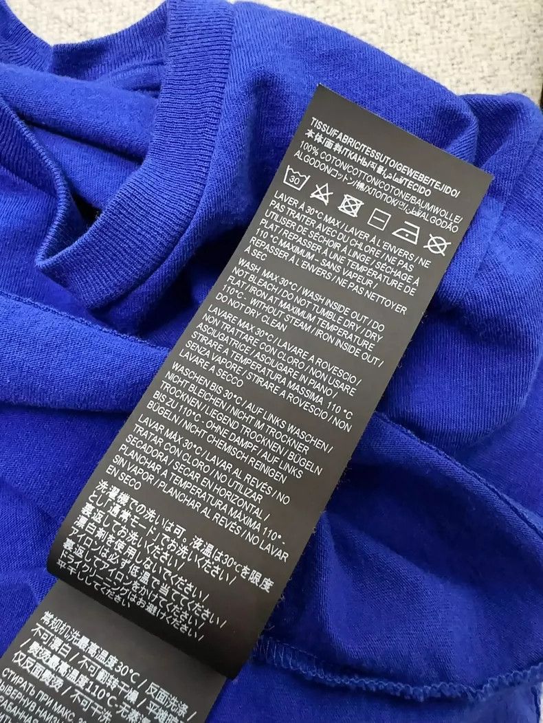Saint Laurent Paris Saint Laurent Blue Logo T-2507 Size S / US 4 / IT 40 - 6 Thumbnail