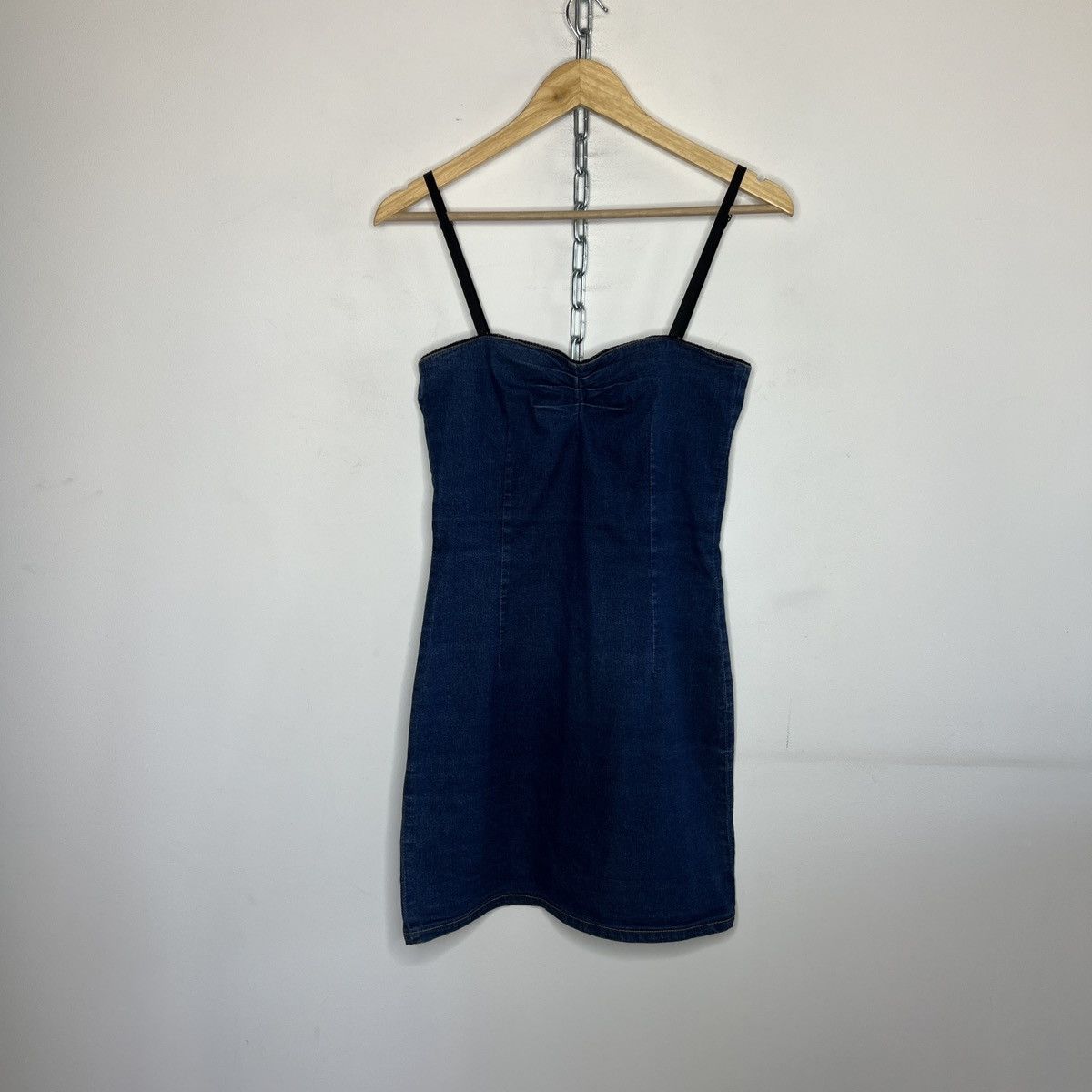 Dolce & Gabbana Dolce Gabbana D&G Mini Denim Dress Small Y2K Coquette Size S / US 4 / IT 40 - 2 Thumbnail