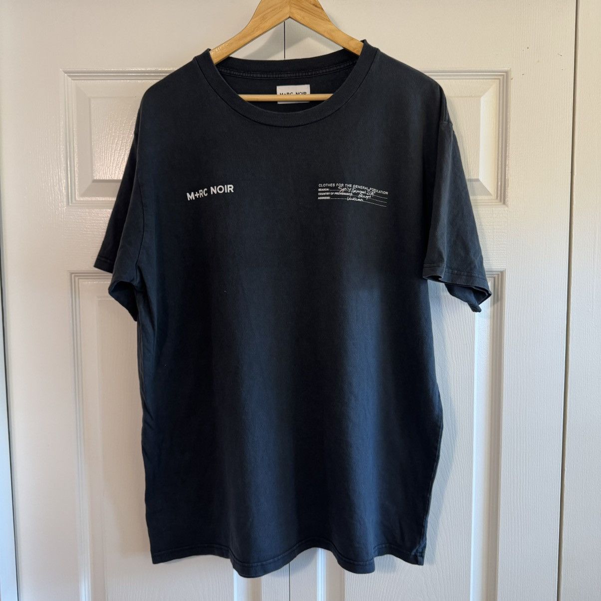 M+Rc Noir M+Rc Noir Short Sleeve T-Shirt Size US L / EU 52-54 / 3 - 2 Thumbnail