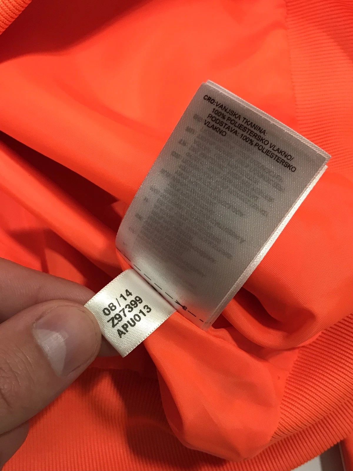 Adidas × Pharrell Adidas Pharrell Williams Bomber Button Jacket Bright Orange Size US M / EU 48-50 / 2 - 9 Thumbnail