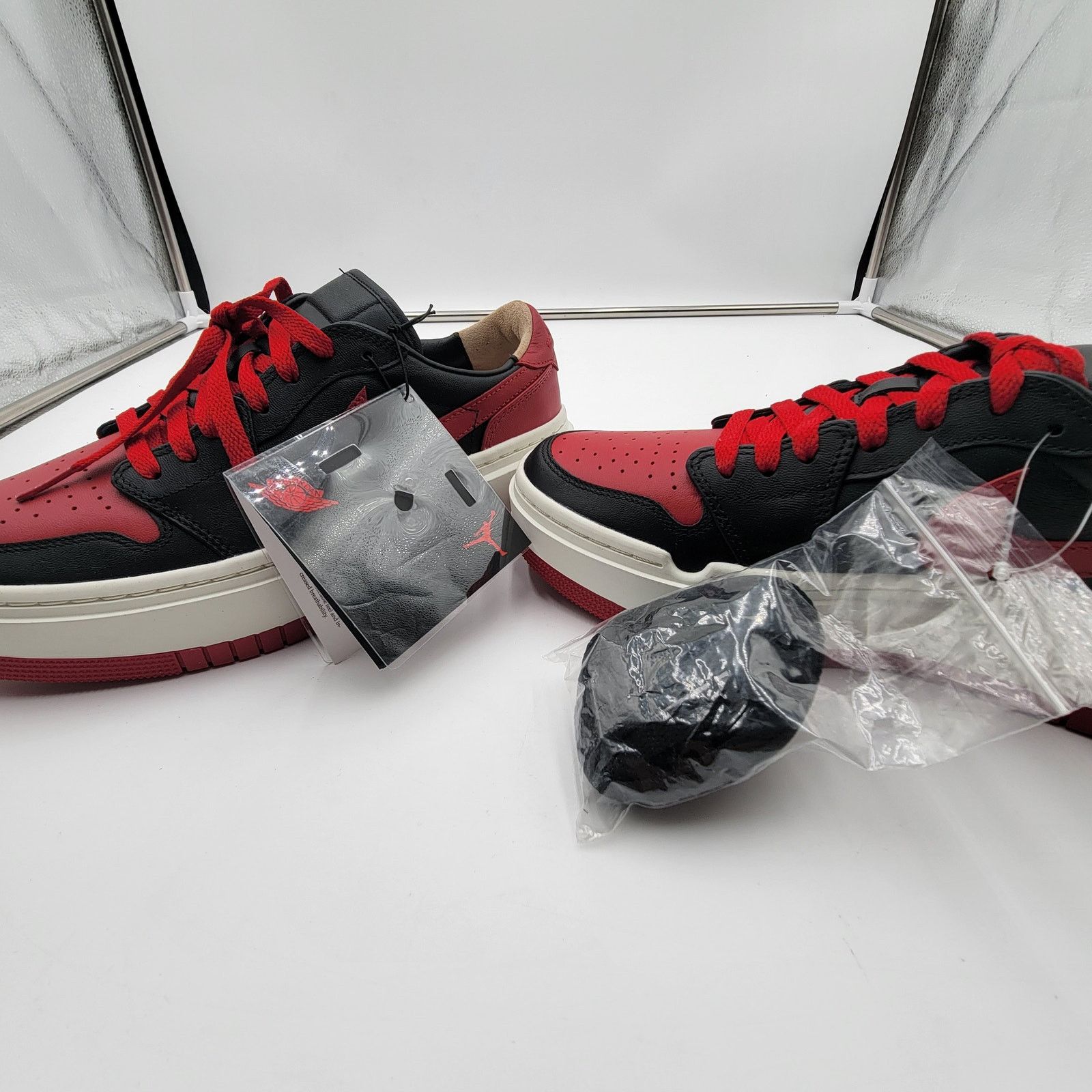 Jordan Brand Wmns Air Jordan 1 Elevate Low SE 'Bred' Sz 11W DQ1823-006 Size US 11 / IT 41 - 3 Thumbnail