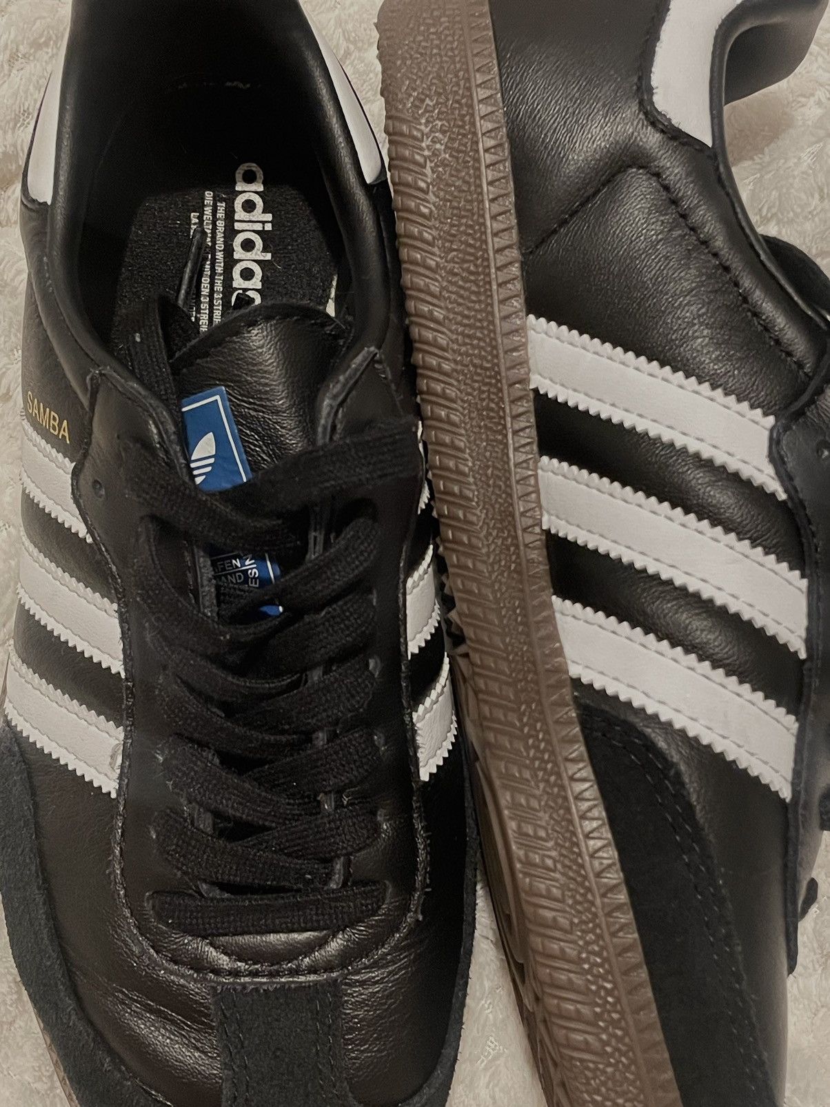 Adidas Adidas samba original black Size US 5.5 / EU 38 - 5 Thumbnail
