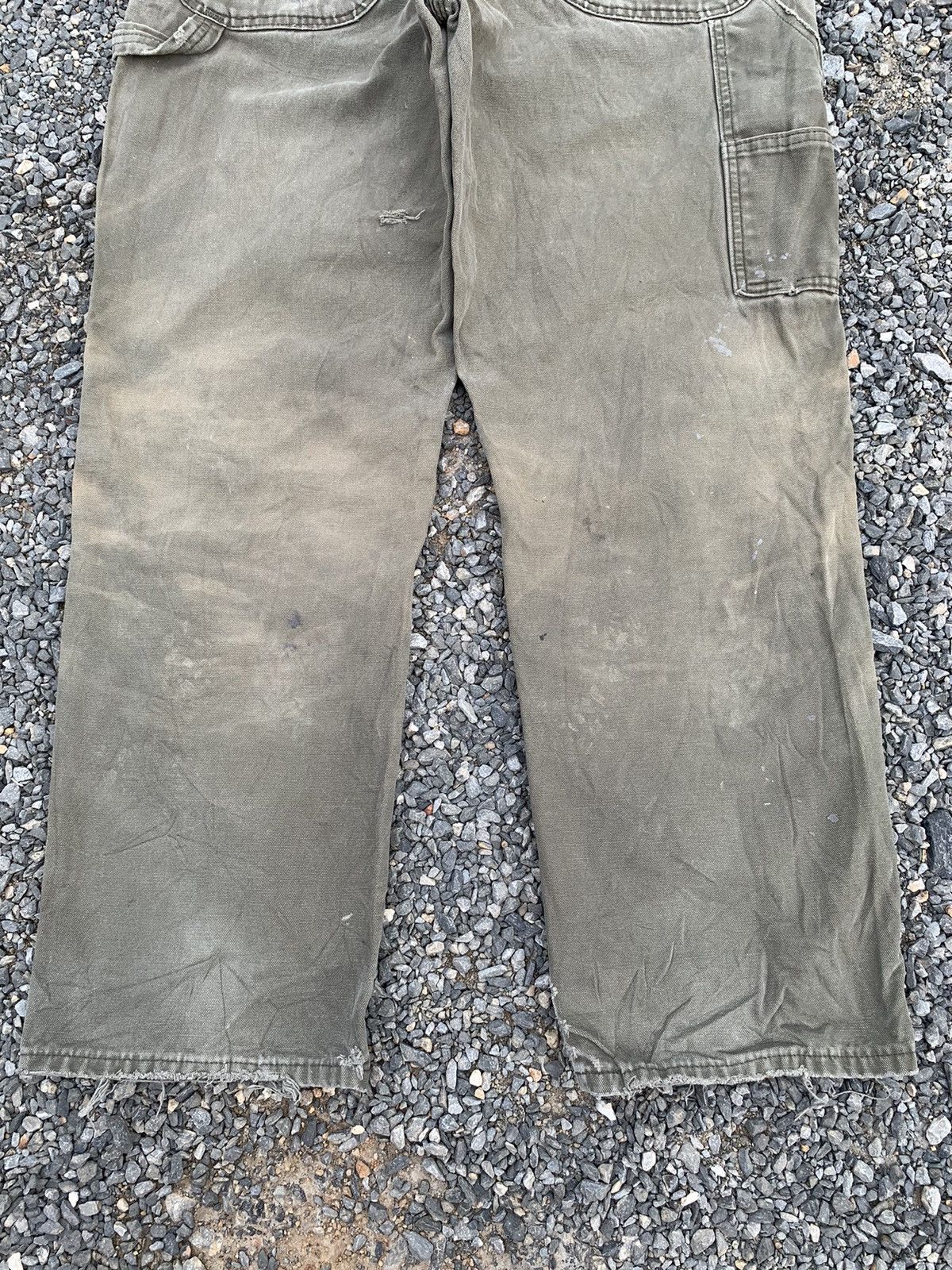 Dickies VINTAGE DICKIES CARPENTER WORKWEAR FADED DISTRESSED DENIM Size US 36 / EU 52 - 7 Thumbnail