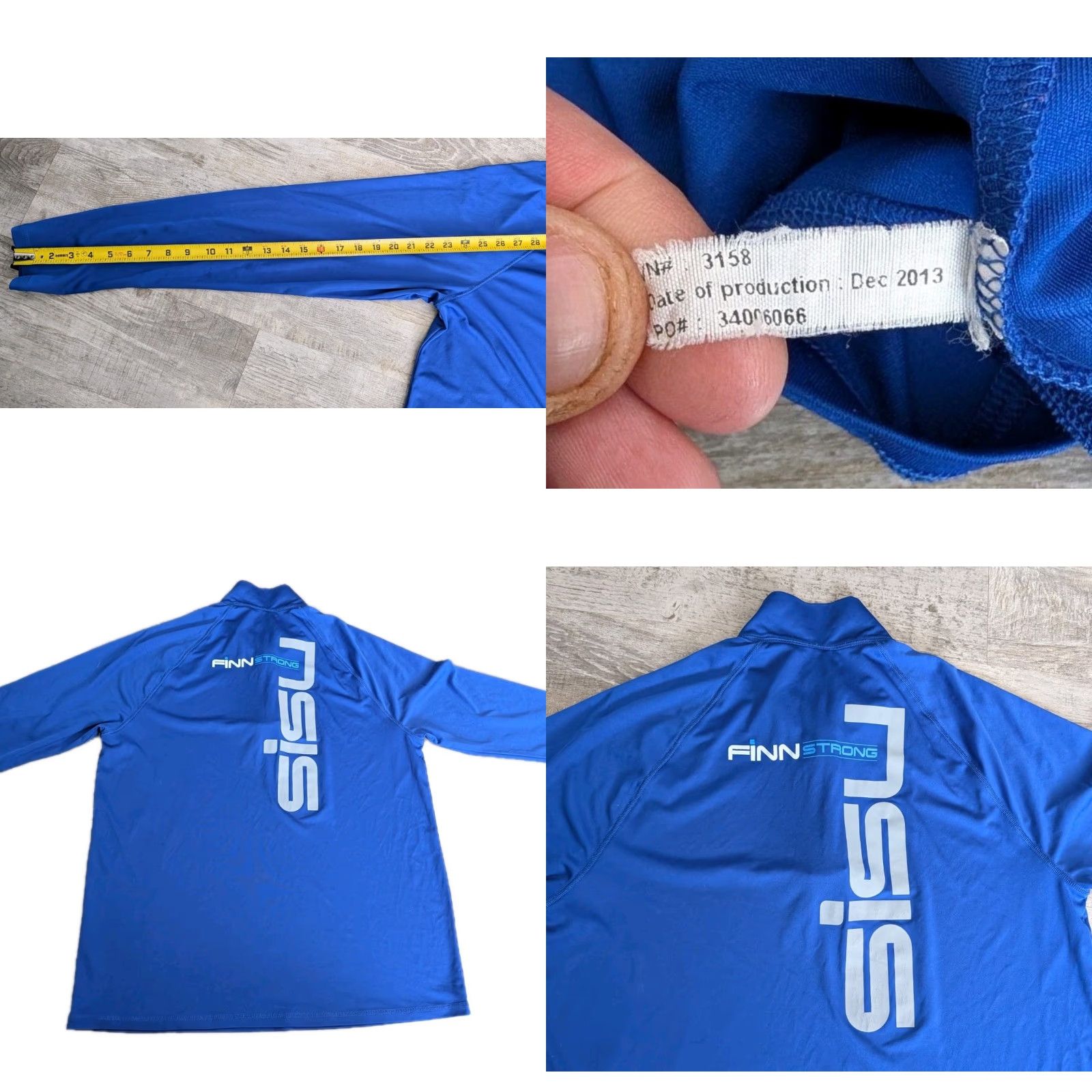 Alo ALO SISU Quarter Zip Shirt Mens XL Blue Pullover 1/4 Zip All Seasons Breathable Logo 29.5in 44 Chest Casual Sports Golf Hiking Yoga Mens Size US XL / EU 56 / 4 - 9 Thumbnail