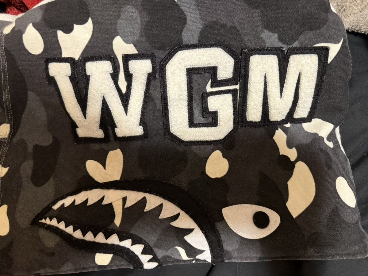 Bape A Bathing Ape Bape Shark Zip Up Hoodie Black City Camo White Size US XL / EU 56 / 4 - 3 Thumbnail