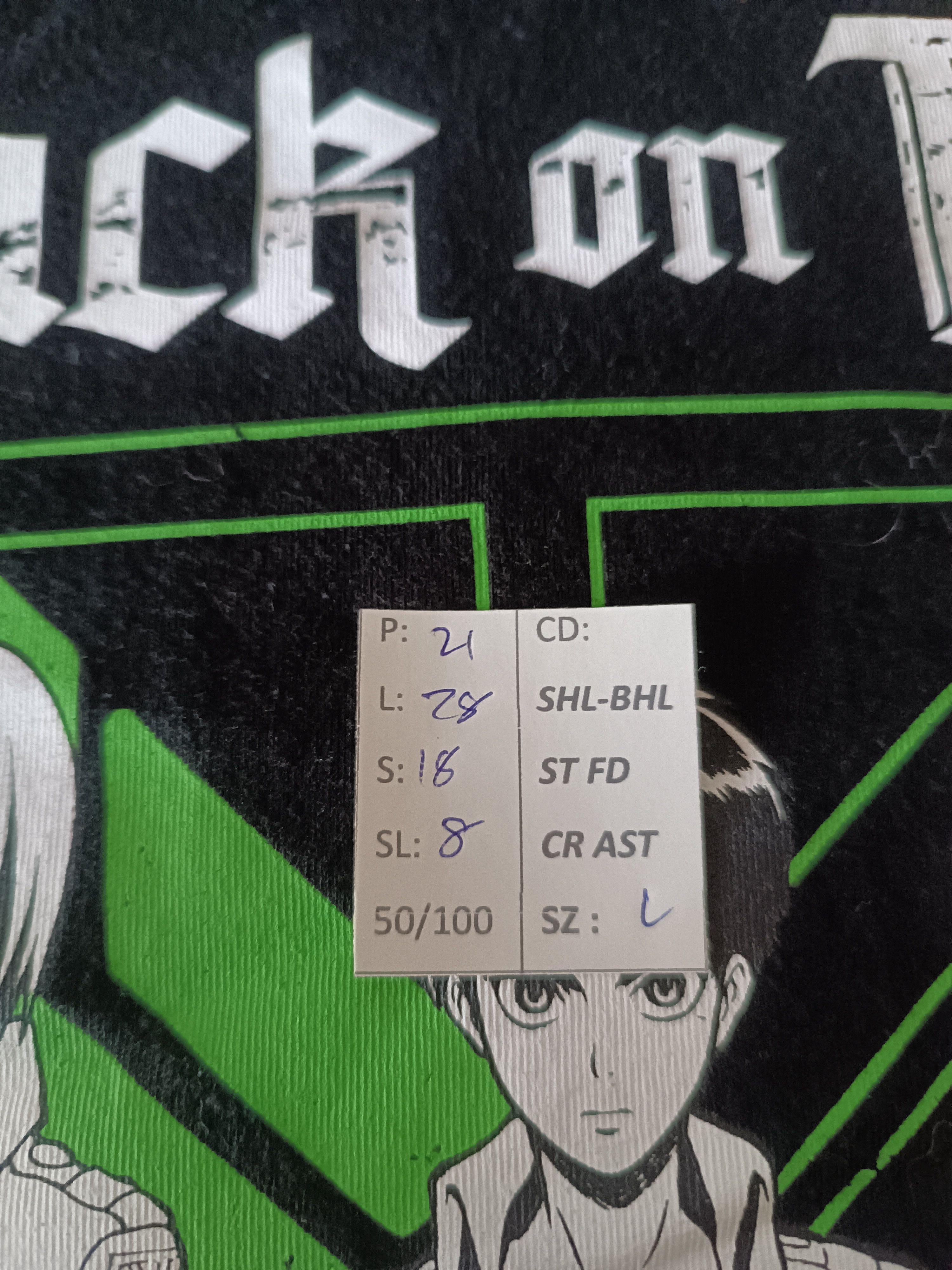 Anime VINTAGE ATTACK ON TITAN EARLY SCOUTS REG TEE naruto bleach Size US L / EU 52-54 / 3 - 17 Thumbnail