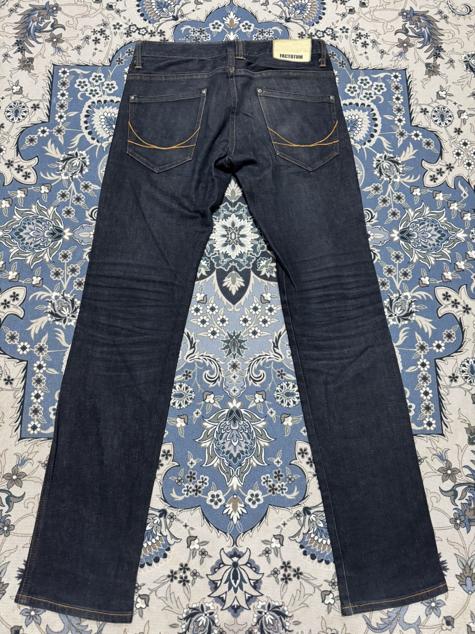 FACTOTUM × Japanese Brand Japanese Brand Factotum Straight Fit Denim Harajuku Street Size US 29 - 2 Thumbnail