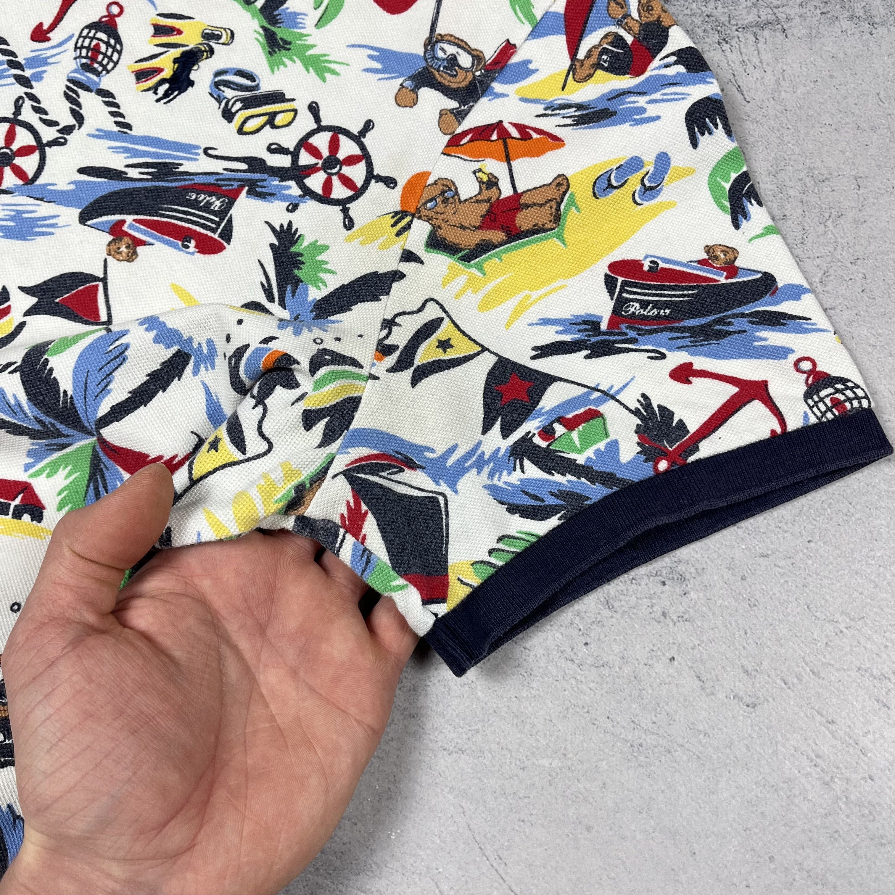 Polo Ralph Lauren Polo Bear Ralph Lauren Multi-logo Polo Shirt Size US XXL / EU 58 / 5 - 19 Thumbnail