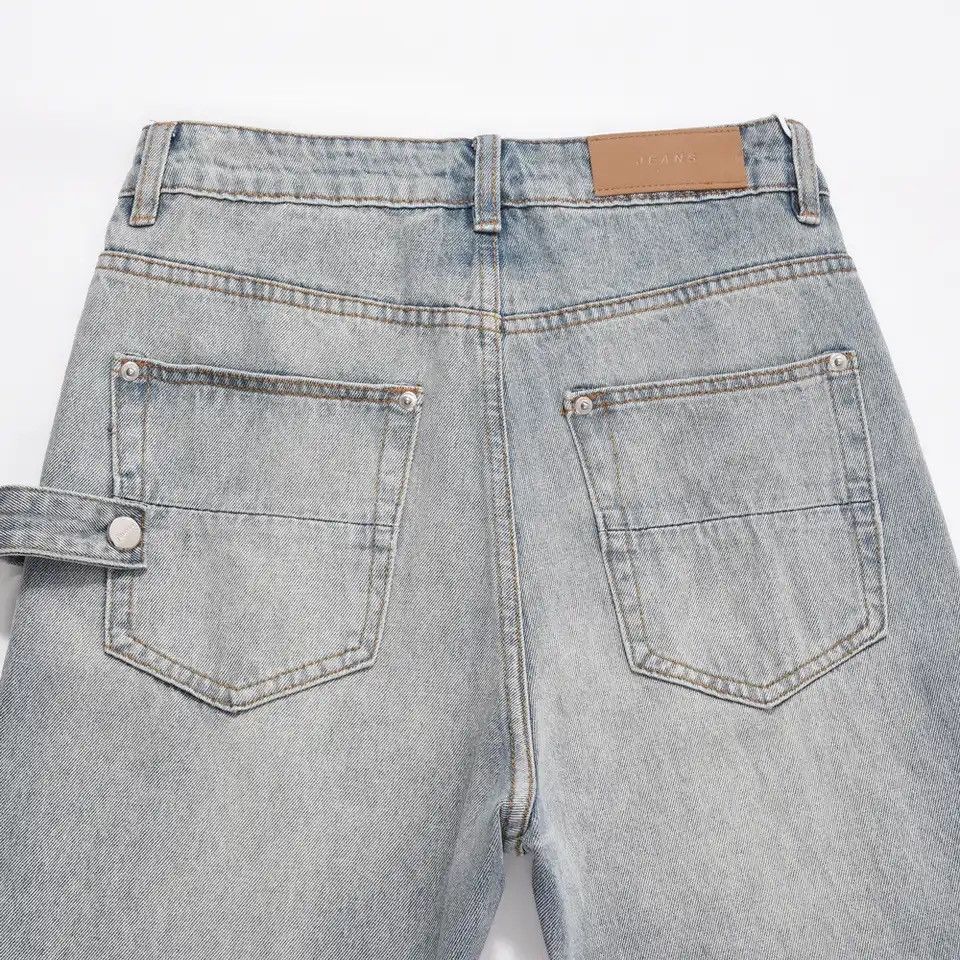 Japanese Brand × Vintage Skinny Jeans Casual Fashion Streetwear Pantolon Ropa Hombre Size US 34 / EU 50 - 5 Thumbnail