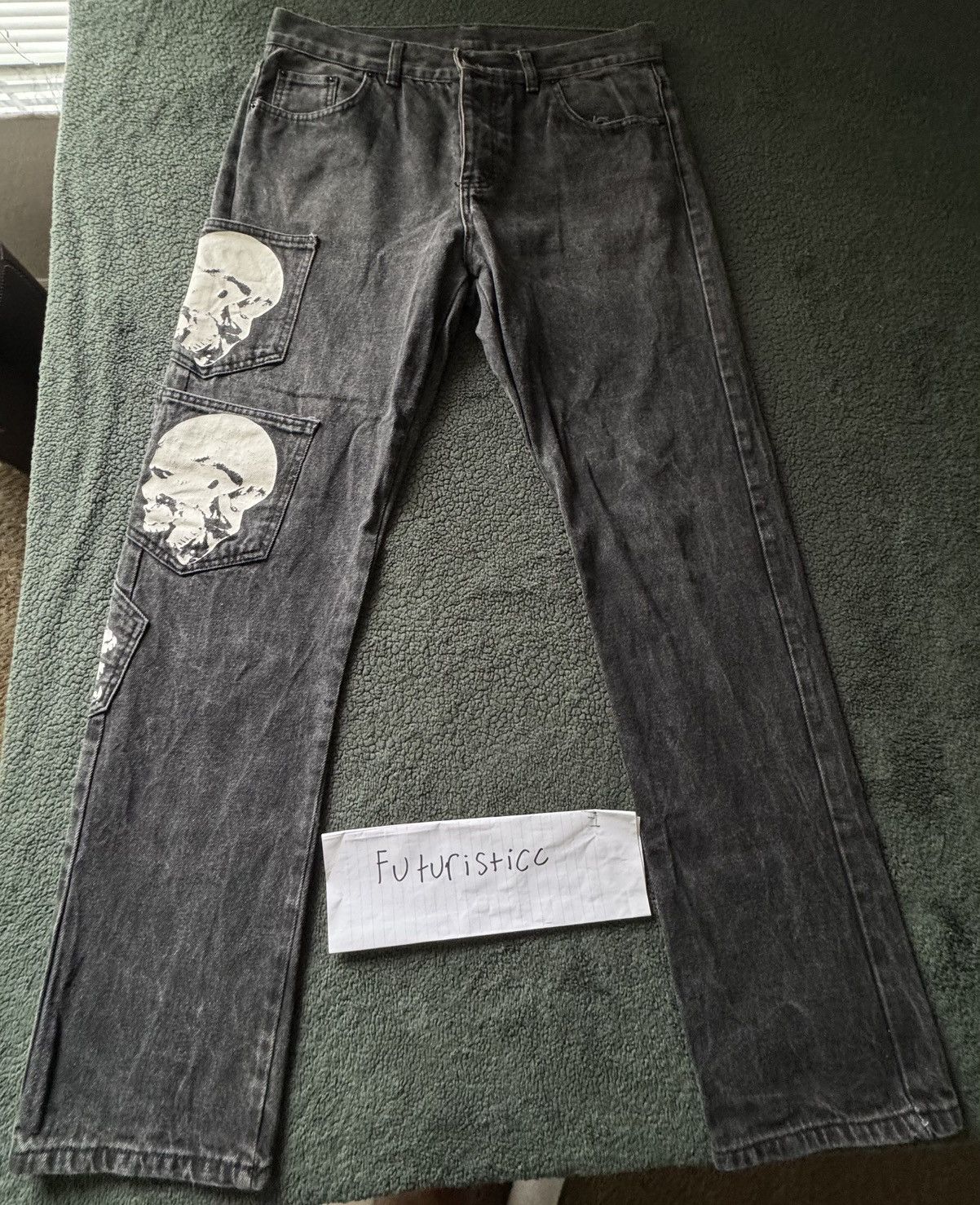 Osbbat BySlik Patchwork Jeans Size US 32 / EU 48 - 1 Thumbnail