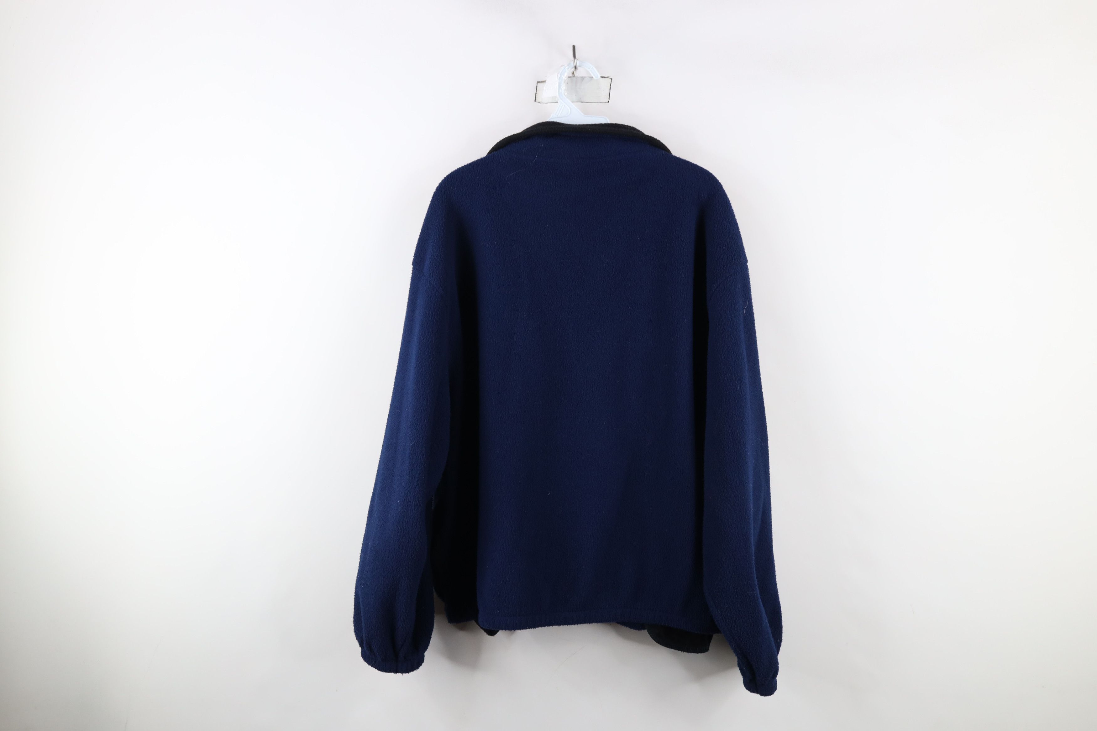 Vintage Vintage 90s Master Card Credit Card Half Zip Fleece Sweater Size US L / EU 52-54 / 3 - 10 Thumbnail