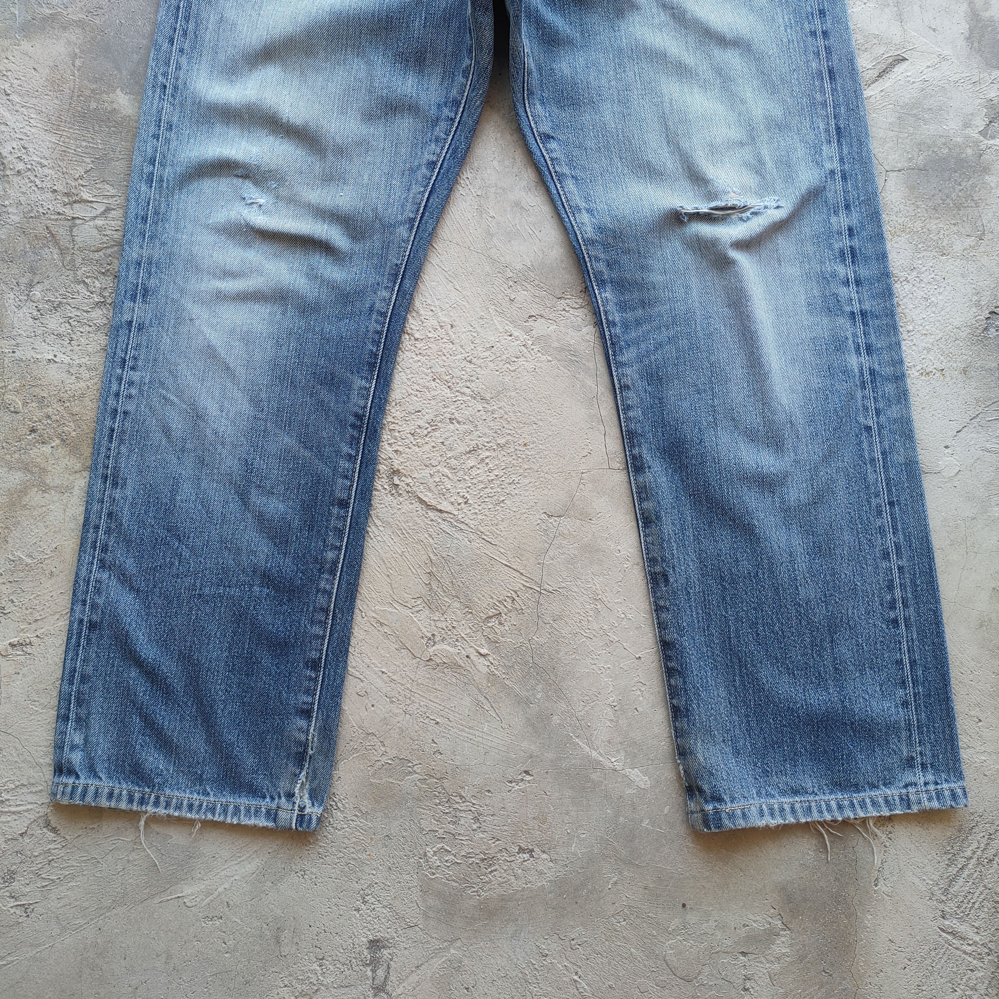 Japanese Brand W32 VINTAGE JAPANESE FADED DISTRESSED JEANS DENIM PANTS Size US 32 / EU 48 - 4 Thumbnail
