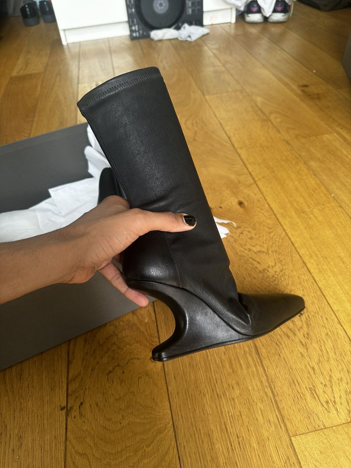 Rick Owens Boots Rick Owens Cantilever 8 sock Size US 6 / IT 36 - 6 Thumbnail