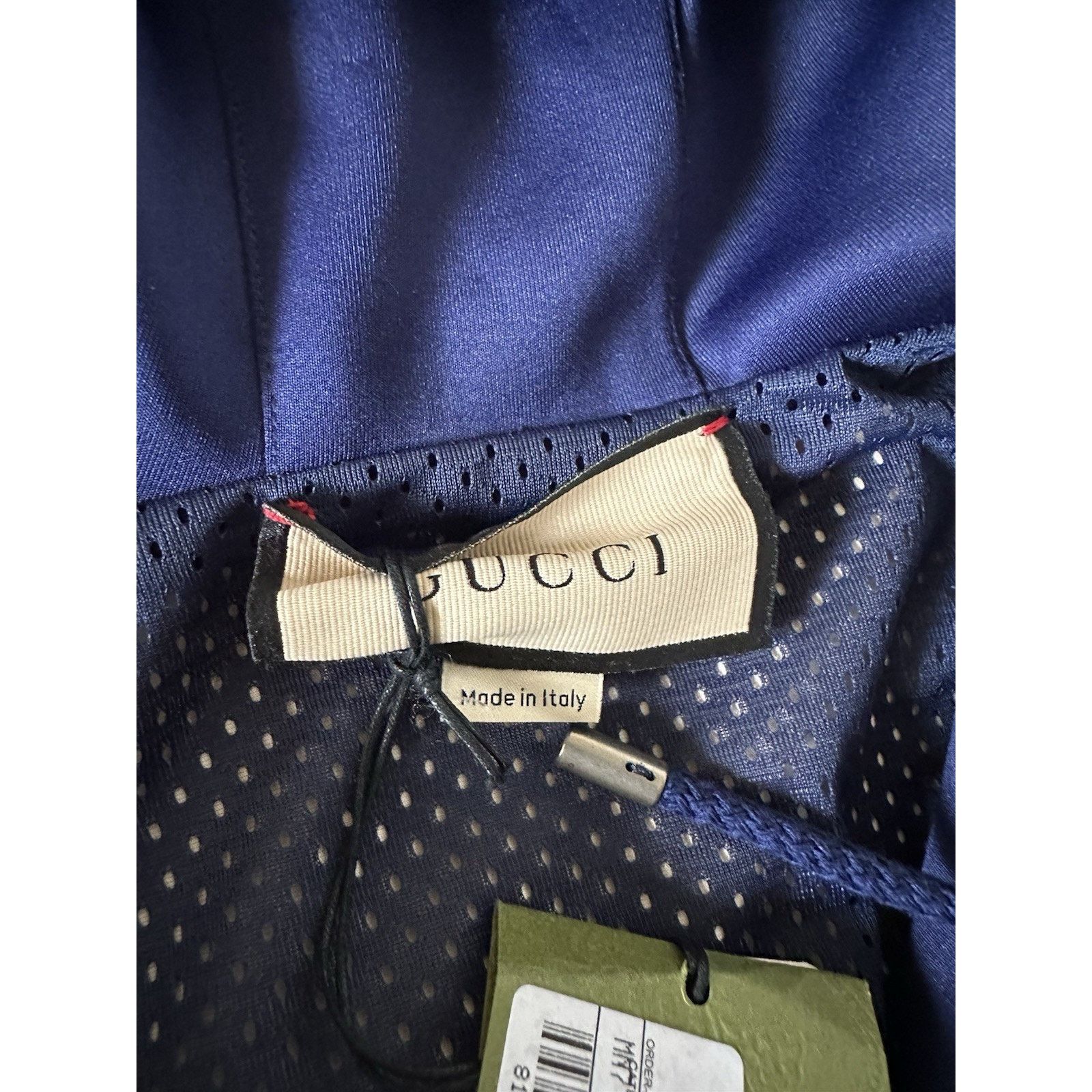 Gucci Gucci Men's Red/White/Blue Jacket with Hoodie Small 706413 Size US S / EU 44-46 / 1 - 7 Thumbnail
