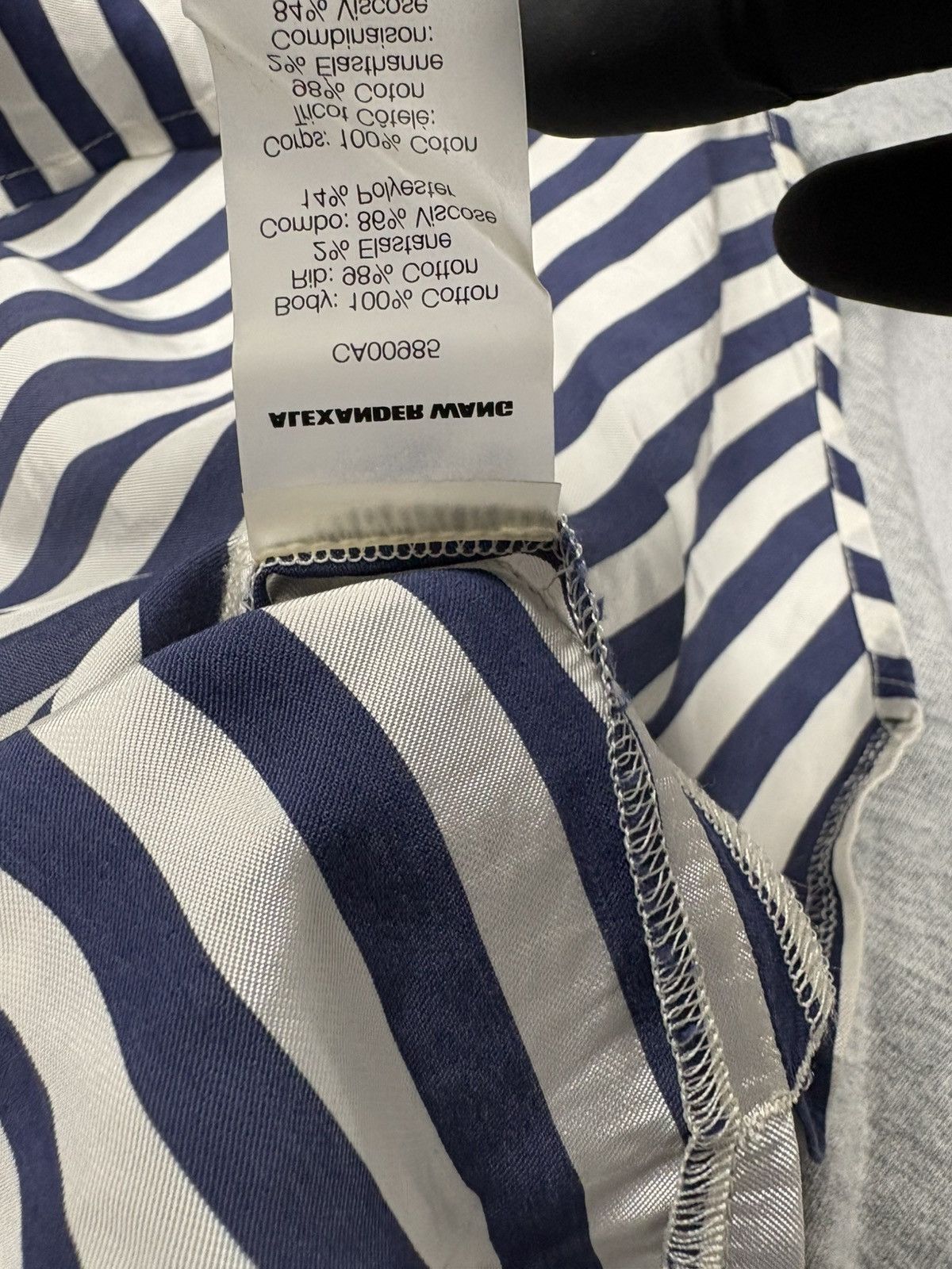 Alexander Wang Alexander Wang Boat Neck Long-sleeve Hybrid Sweatshirt Shirt Size M / US 6-8 / IT 42-44 - 14 Thumbnail