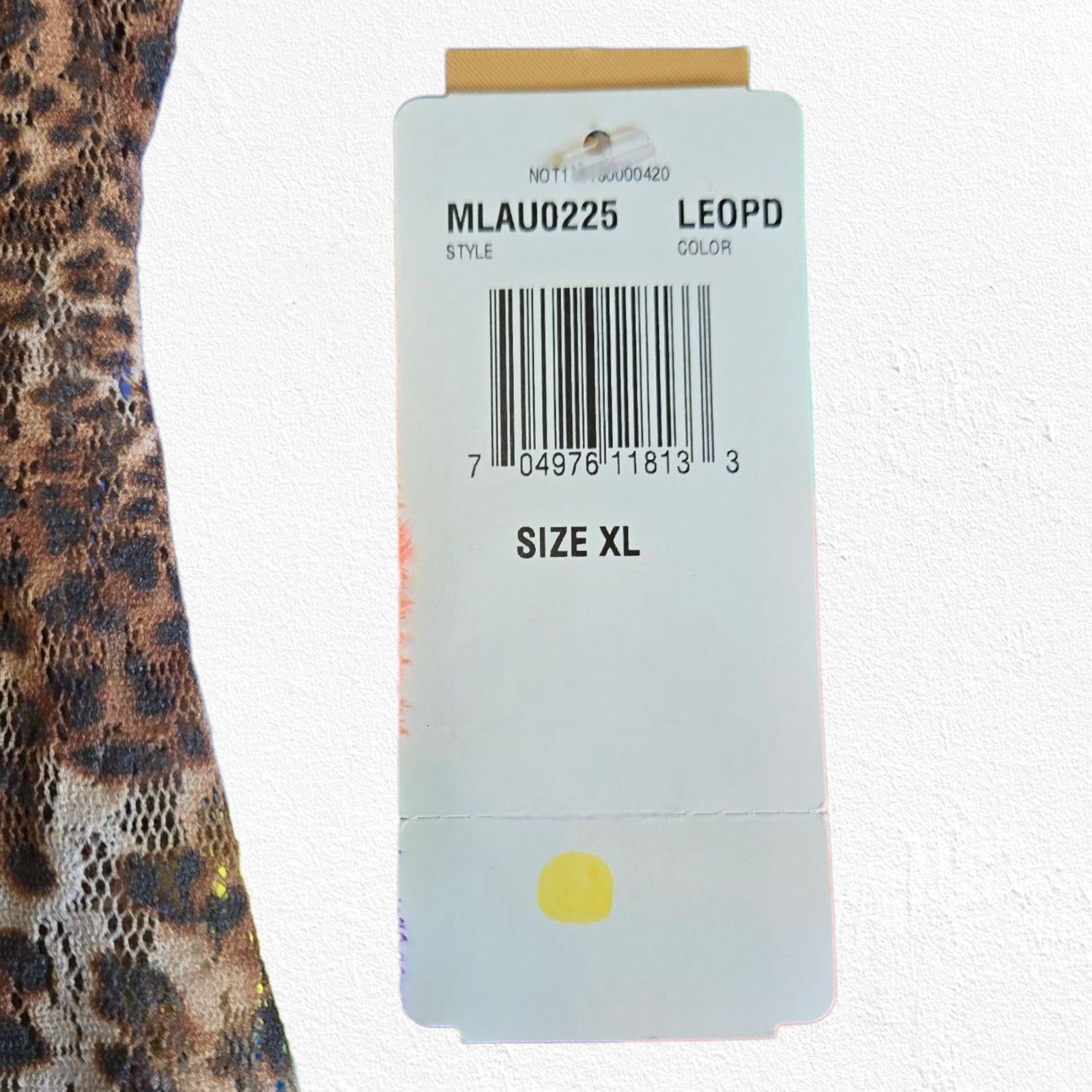 Vintage Y2K Animal Print Lace Overlay USA Made Blouse Size XL Size XL / US 12-14 / IT 48-50 - 8 Thumbnail
