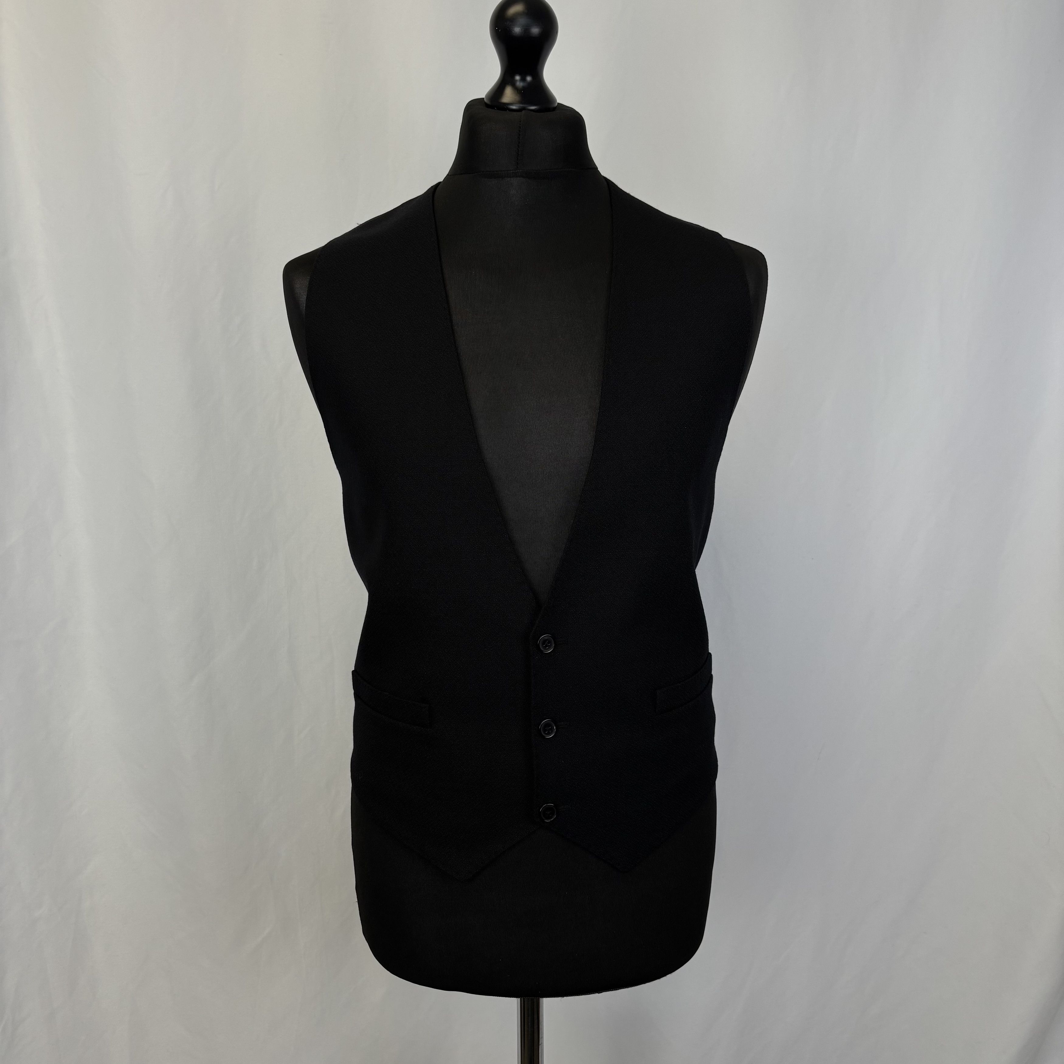 Saint Laurent Paris Saint Laurent Vest & Blazer Size 54R - 2 Thumbnail