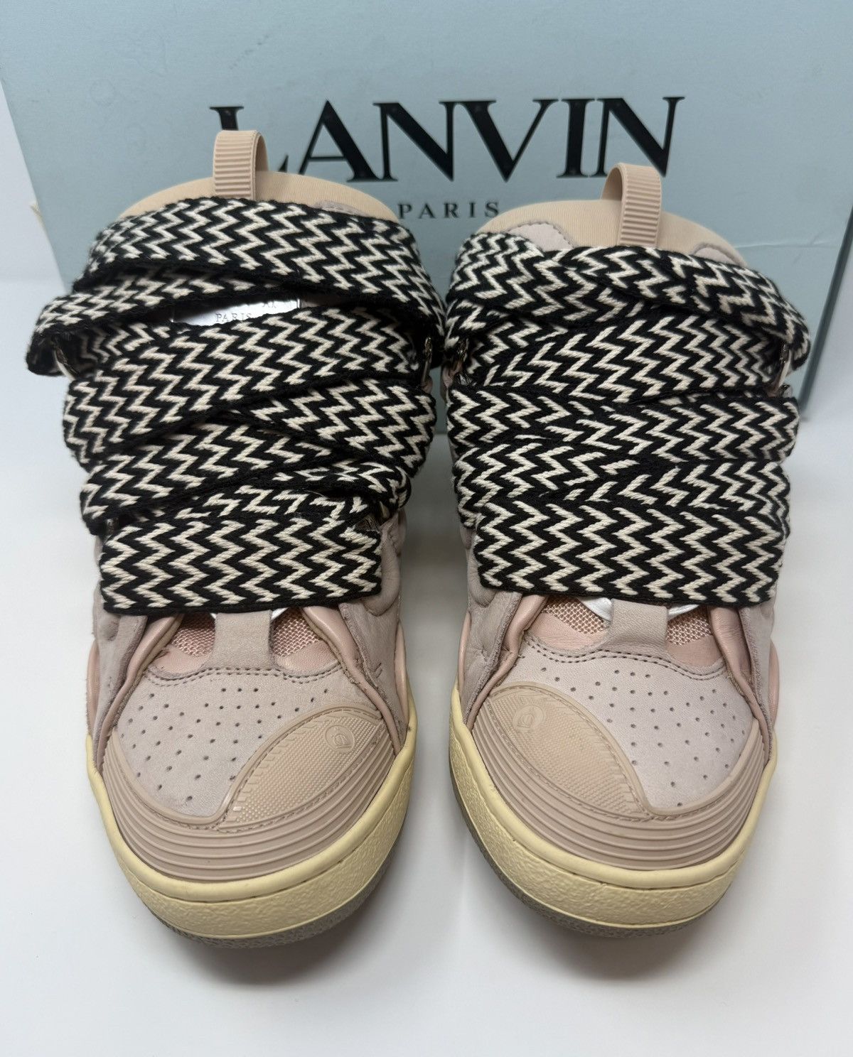 Lanvin Lanvin Curb Sneaker Pink Size US 10 / EU 43 - 2 Thumbnail
