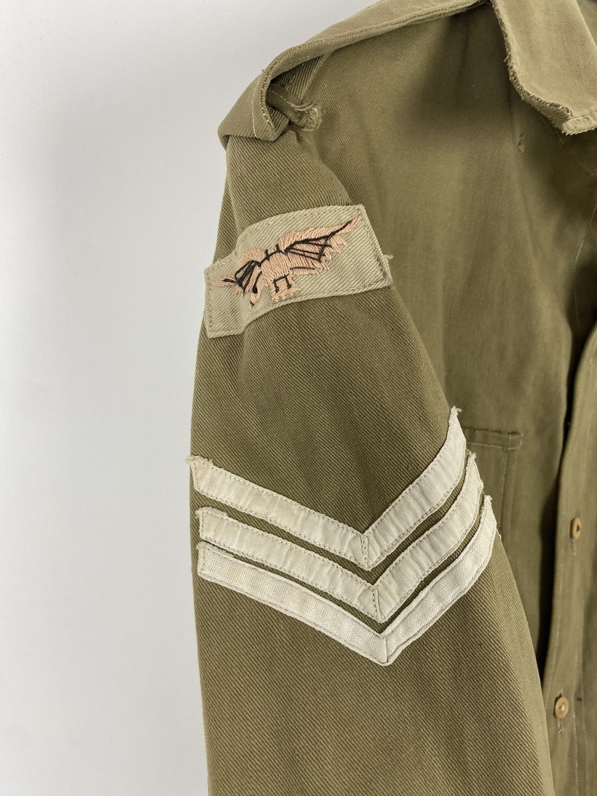 Vintage 1940s Vintage WW2 RAF British Air Force Drill Bush Jacket Size US S / EU 44-46 / 1 - 7 Thumbnail