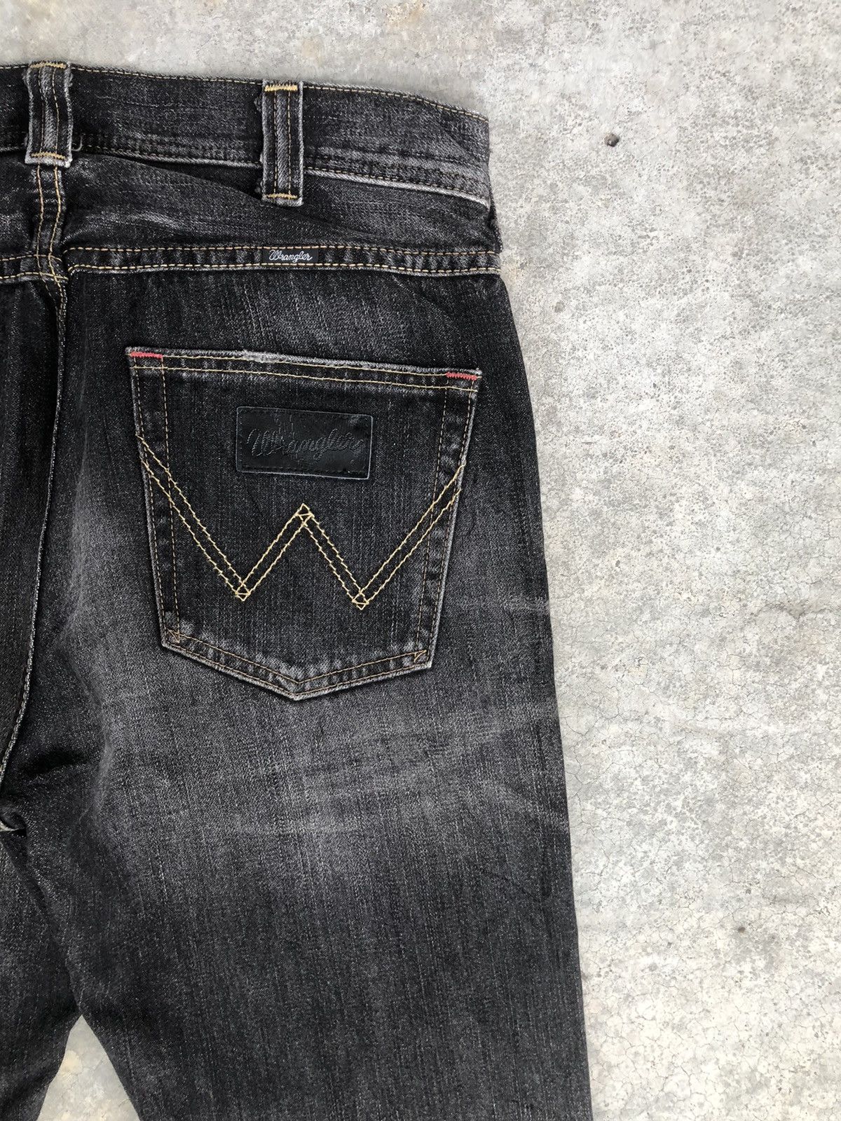 Y2k Wrangler Flared Jeans Distressed Jeans