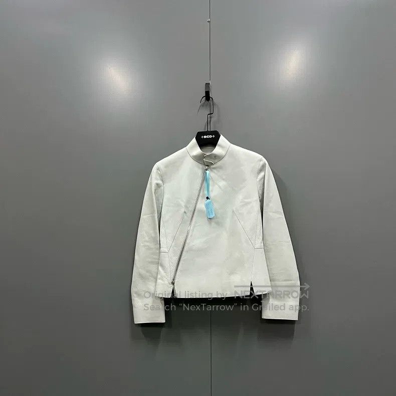 Hermes Hermes Solid Color Zip-Up Stand Collar Jacket Size XS / US 0-2 / IT 36-38 - 1 Thumbnail
