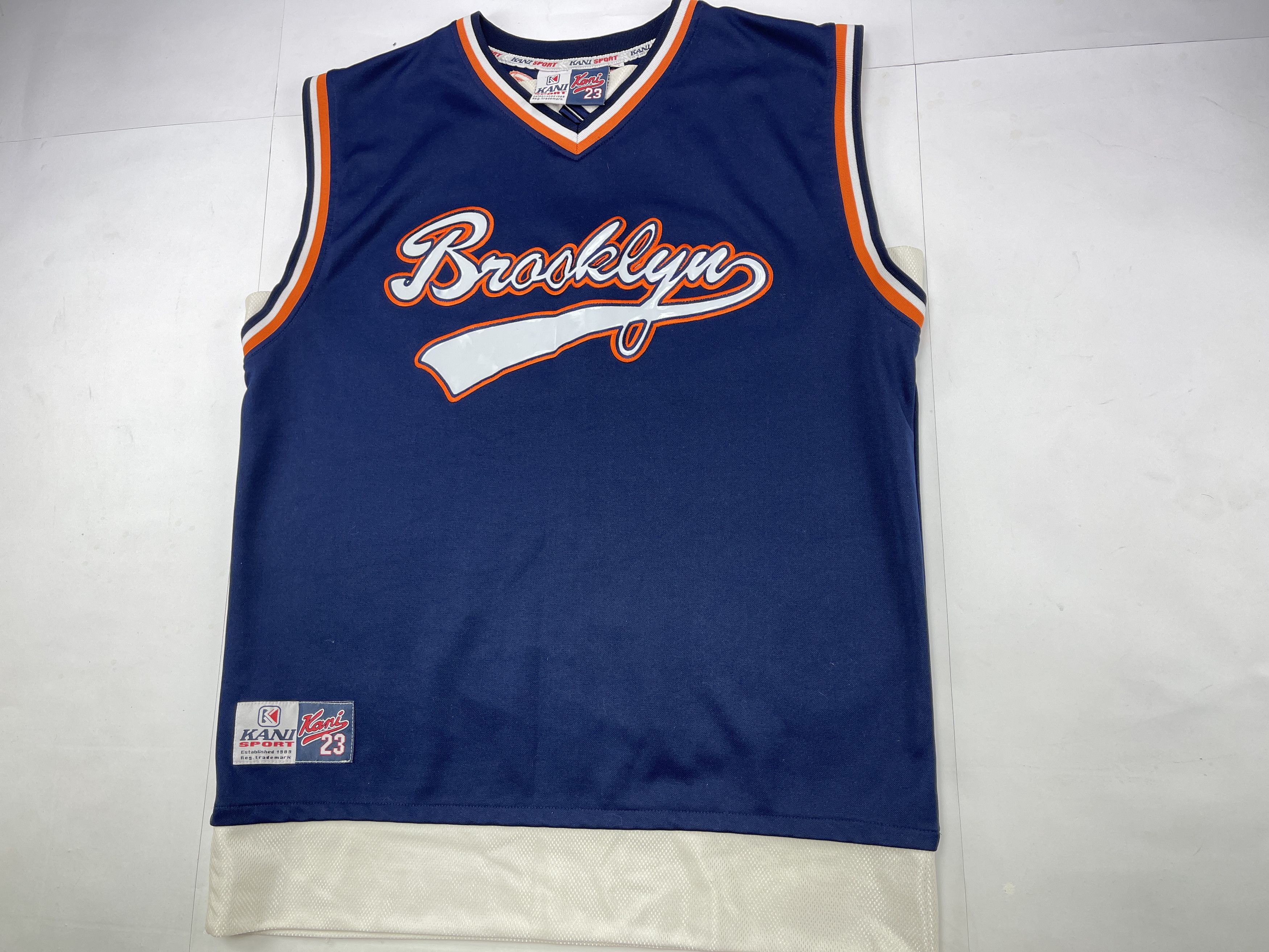 Karl Kani KARL KANI jersey, Brooklyn, tank, vintage hip hop t-shirt M Size US M / EU 48-50 / 2 - 3 Thumbnail