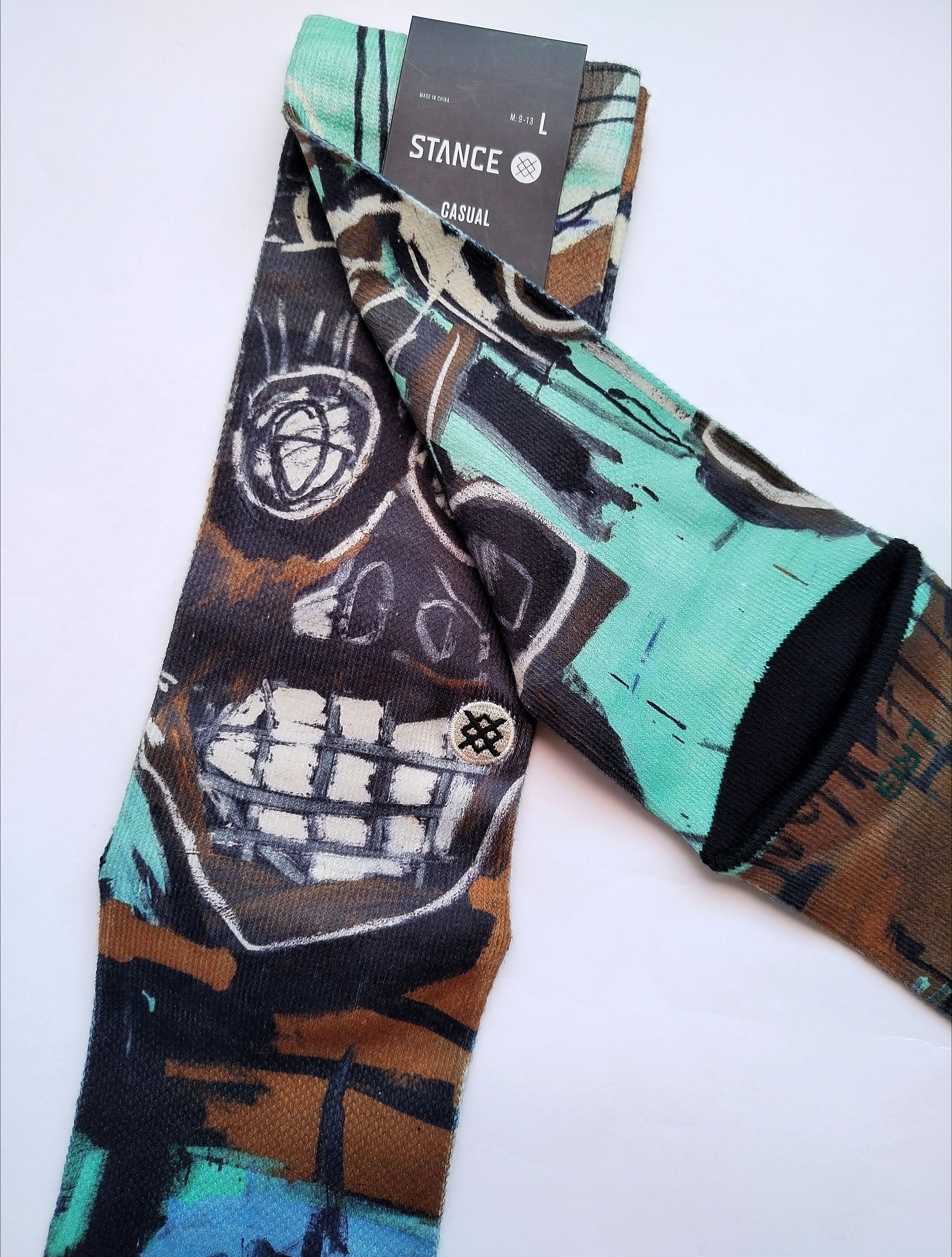 Stance Socks JMB 'Two heads on Gold' printed socks Size 44 - 10 Thumbnail