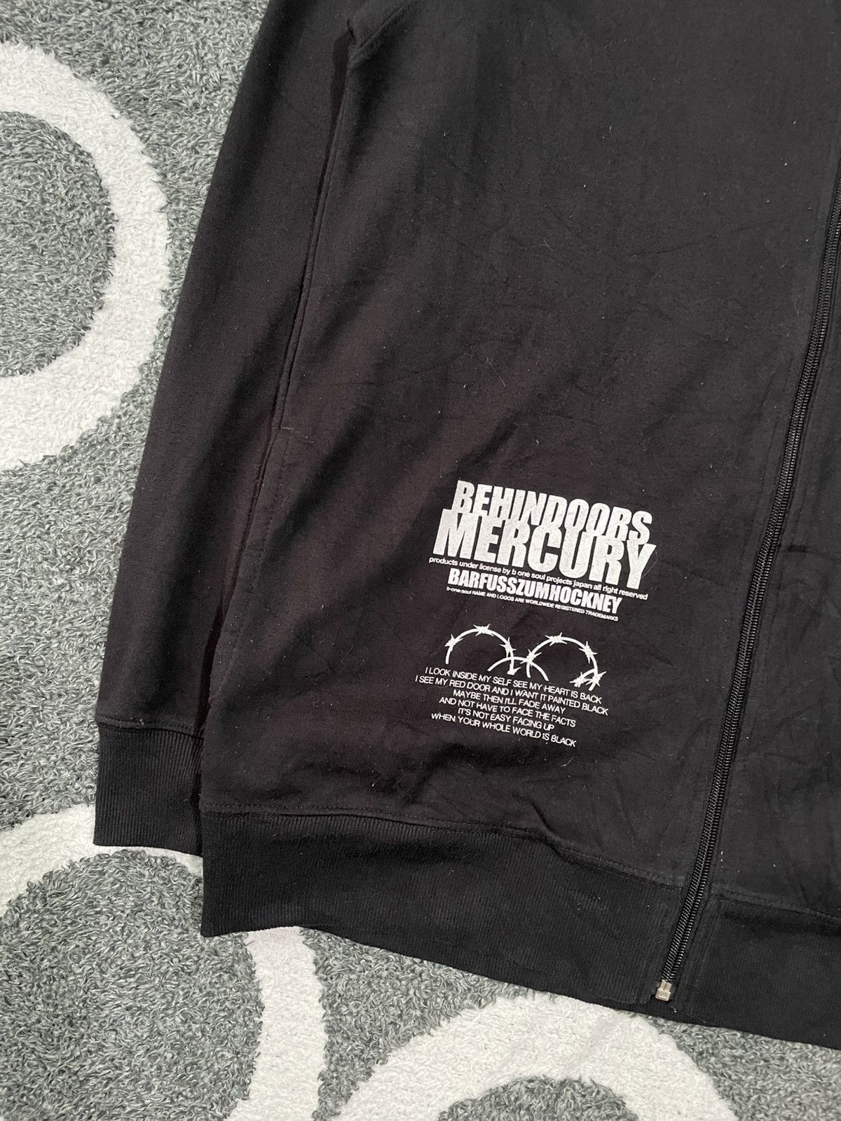 Japanese Brand B ONE SOUL ZIP HOODIE Size US XL / EU 56 / 4 - 5 Thumbnail