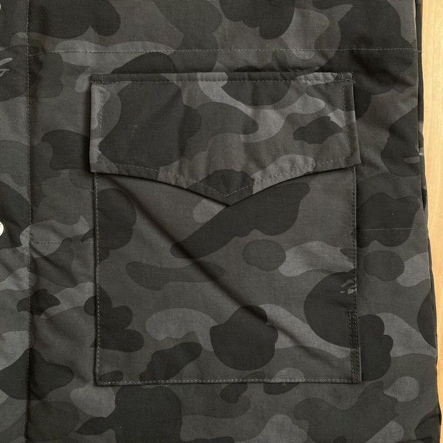 Bape 🔥Reversible🔥 White Camo x Black Camo Down Jacket BAPE NIGO Size US L / EU 52-54 / 3 - 7 Thumbnail