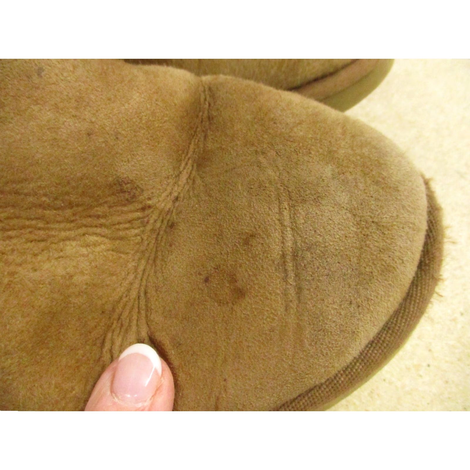 Ugg UGG Classic Boots Women Brown Leather Sheepskin Slip-On 7 Mid-Calf Casual Boots Size US 7 / IT 37 - 6 Thumbnail