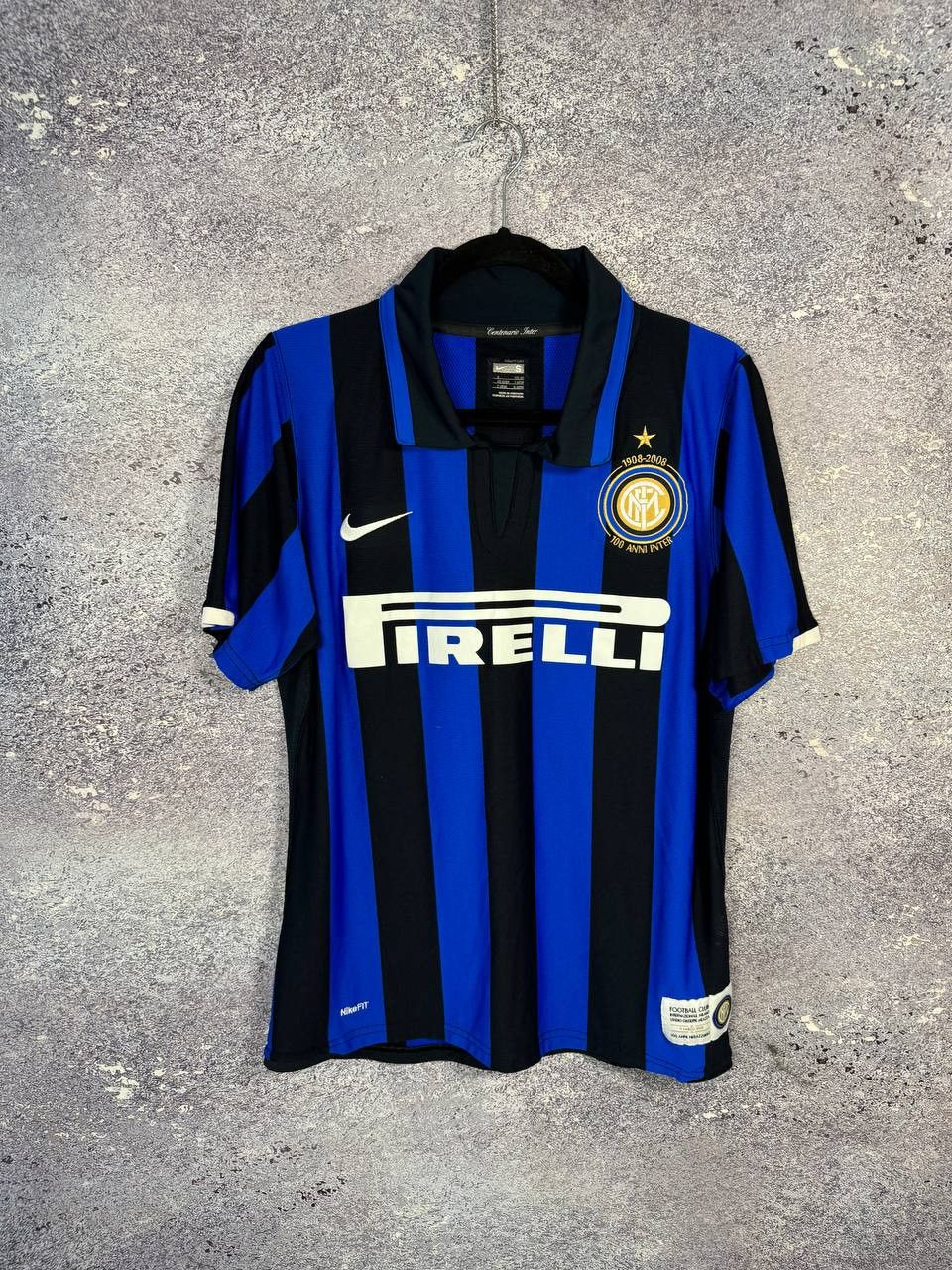 Nike × Vintage Vintage Inter Milan 2007/08 Nike Soccer Jersey Small Size US S / EU 44-46 / 1 - 1 Thumbnail