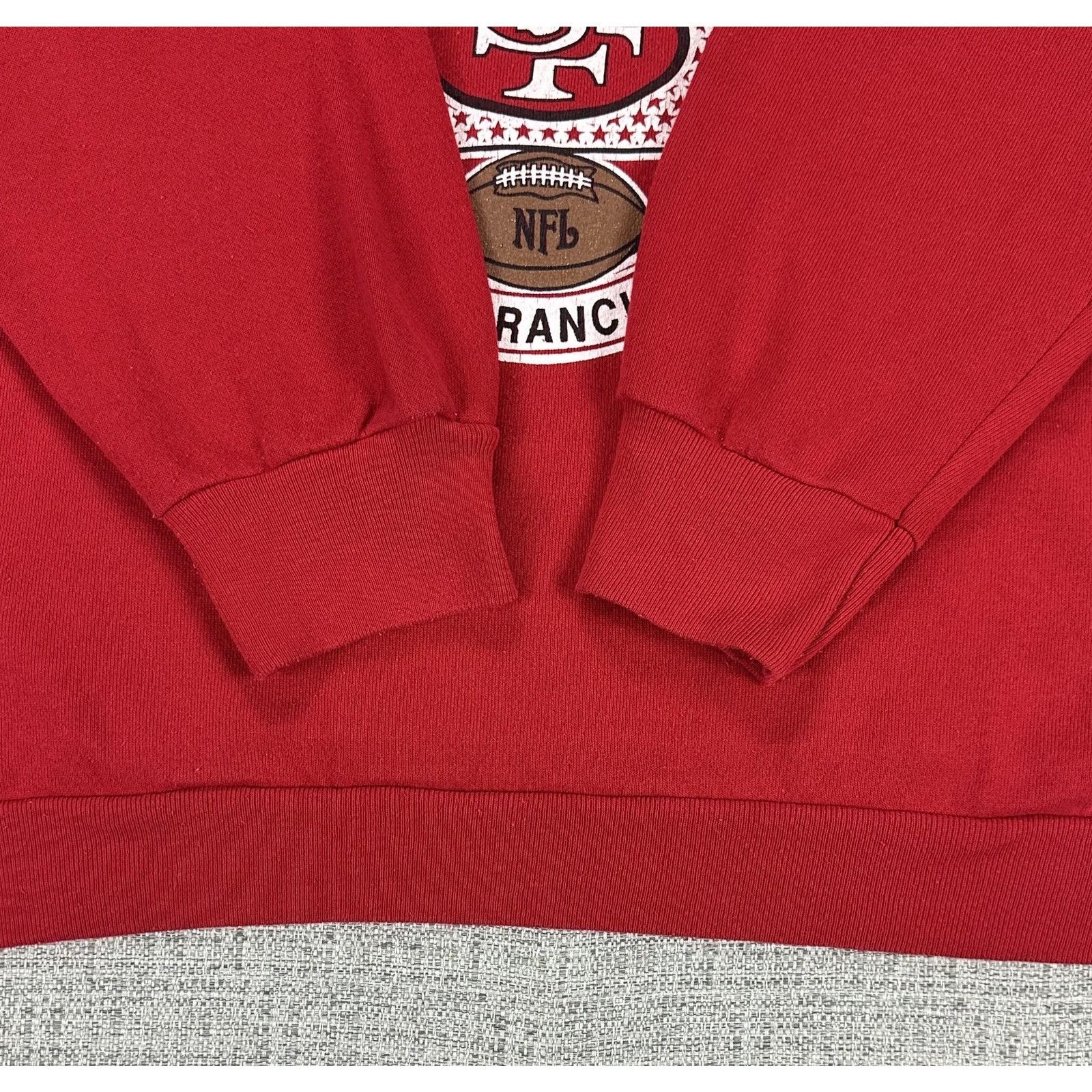 Signal Sport Vintage San Francisco 49ers Sweatshirt XL Signal 1990 USA Size US XL / EU 56 / 4 - 2 Thumbnail