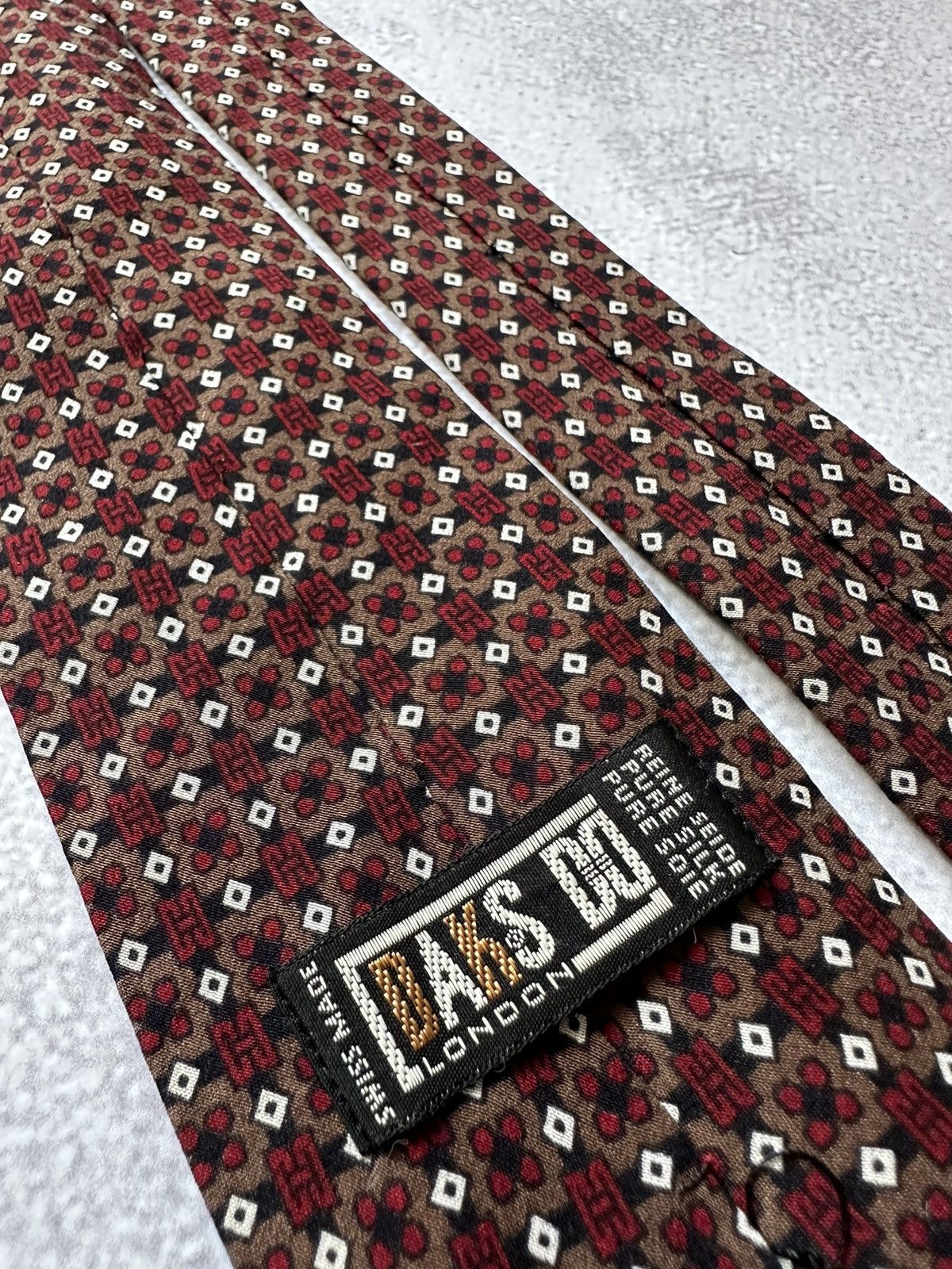 DAKS Ties Daks London Vintage Size ONE SIZE - 6 Thumbnail