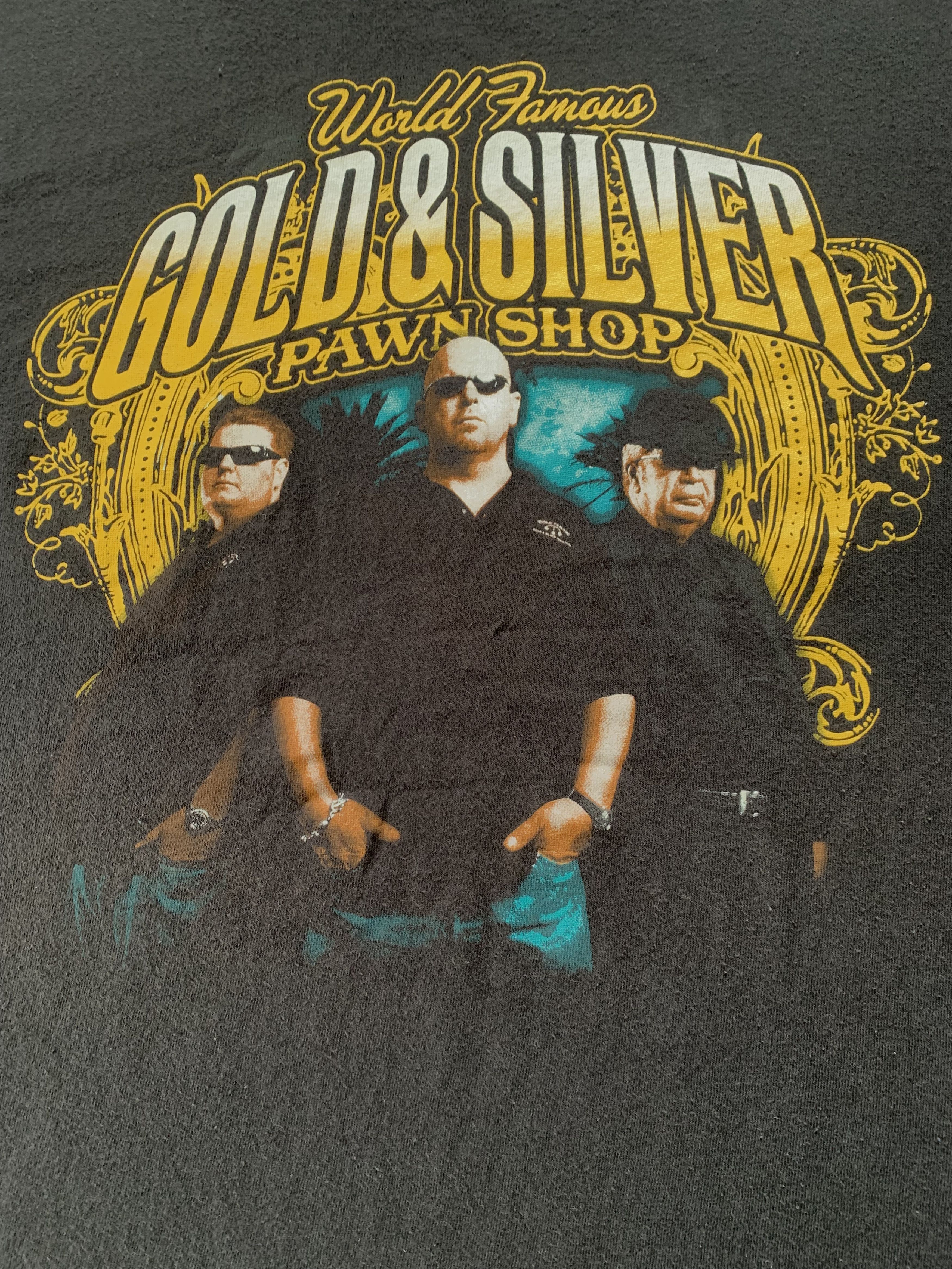 Delta Gold And Silver Delta Printed T-Shirt Size US XL / EU 56 / 4 - 5 Thumbnail
