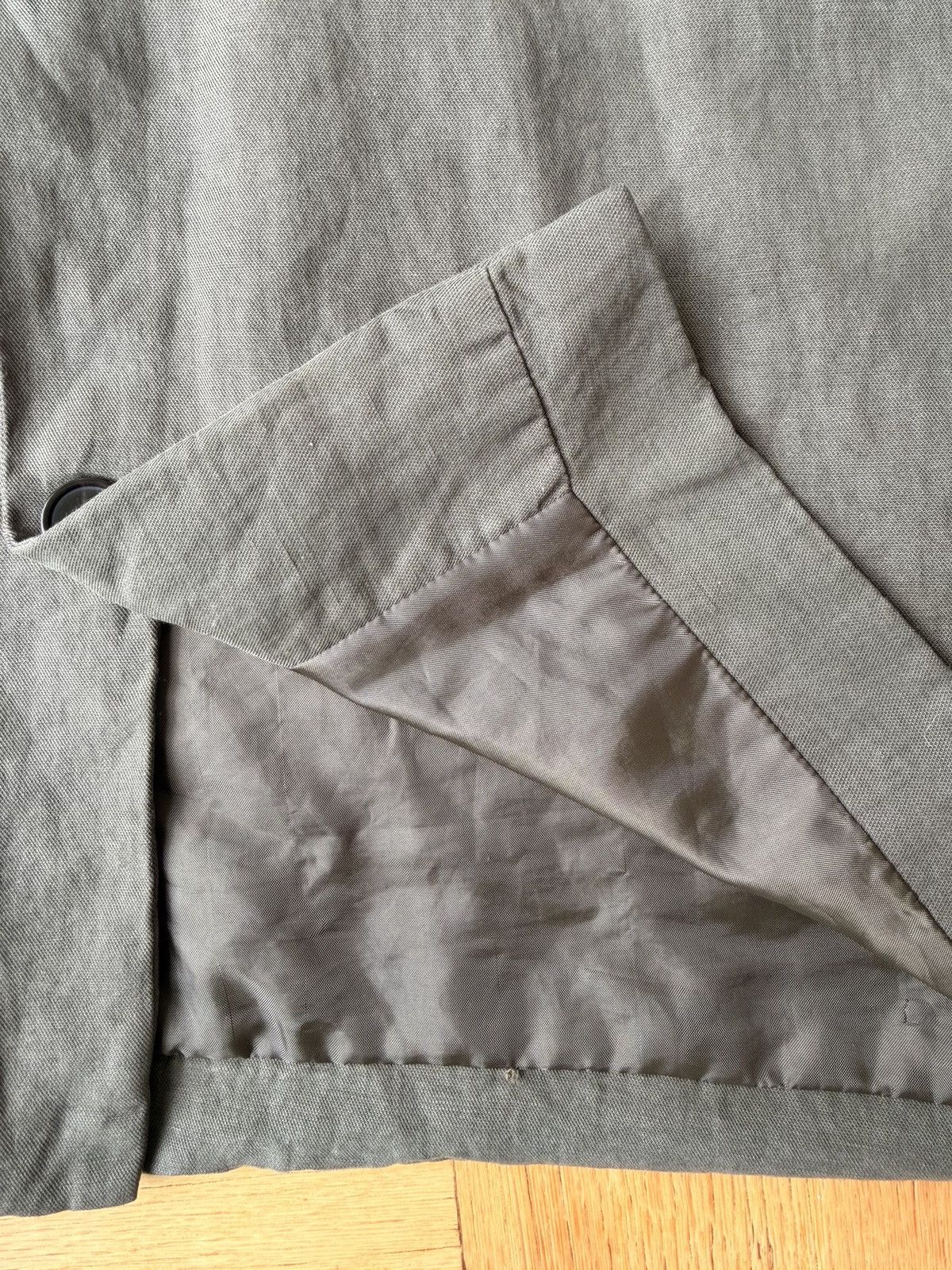 Officine Generale Officine Générale Harrison Linen Cotton Overshirt - Green Size US M / EU 48-50 / 2 - 5 Thumbnail