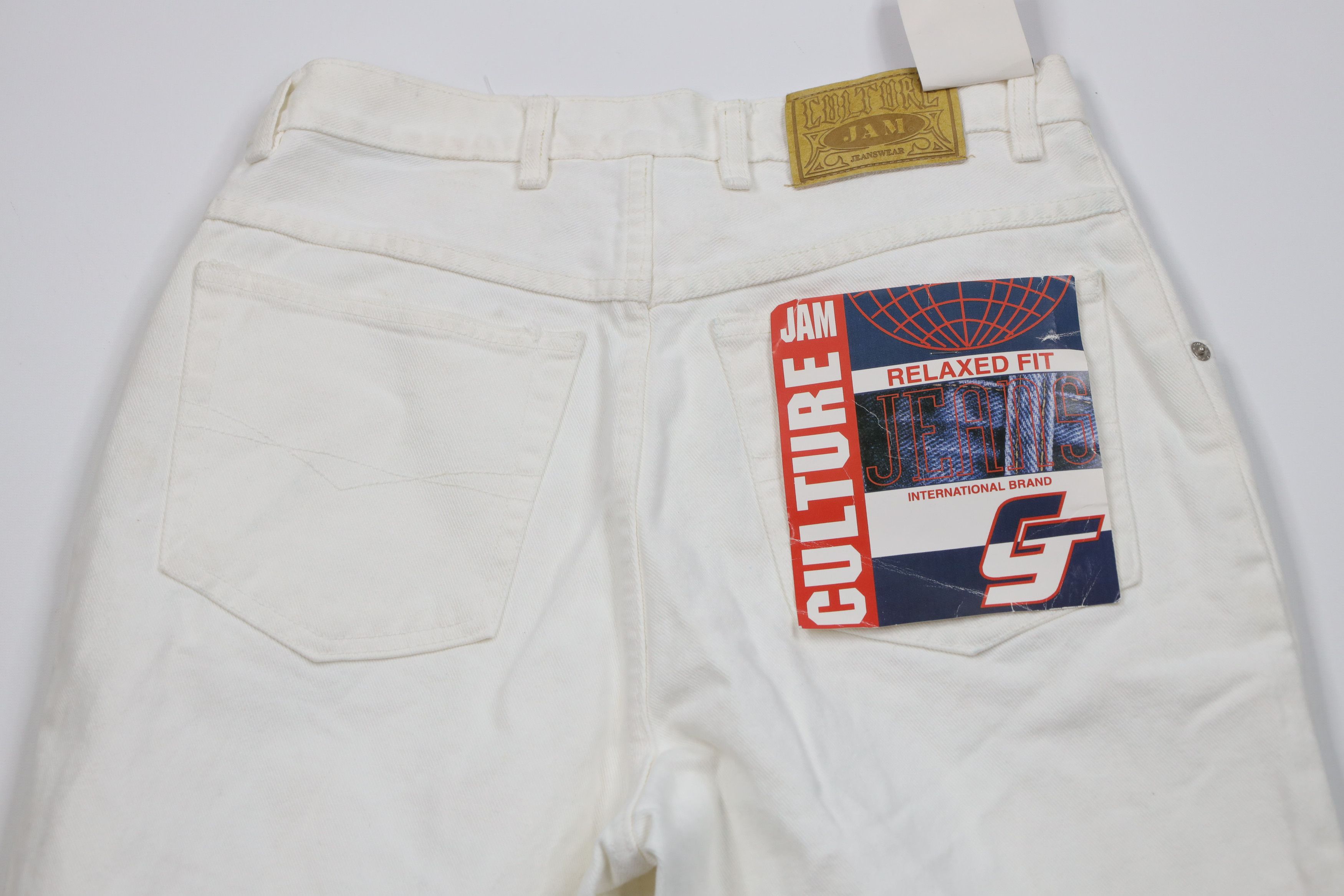 Vintage Deadstock Vintage 90s Streetwear Skateboard Jeans White Size US 30 / EU 46 - 11 Thumbnail