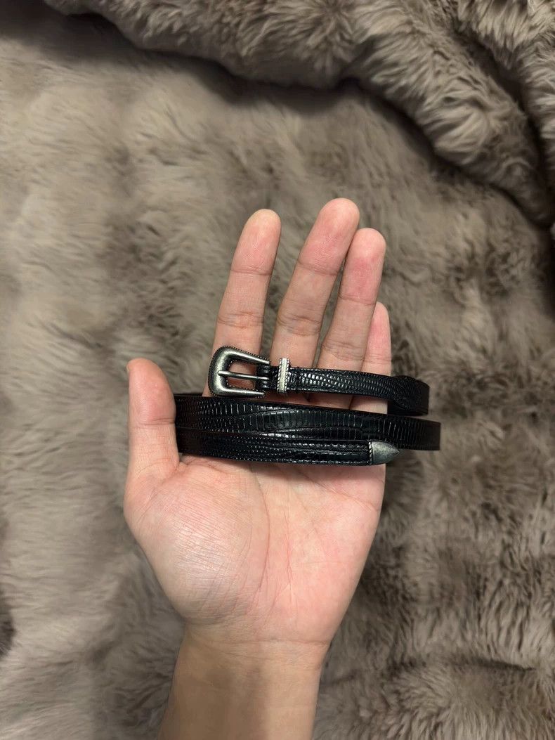Saint Laurent Paris Saint laurent paris Carved Belt 2506-Nextarrow Size ONE SIZE - 1 Thumbnail