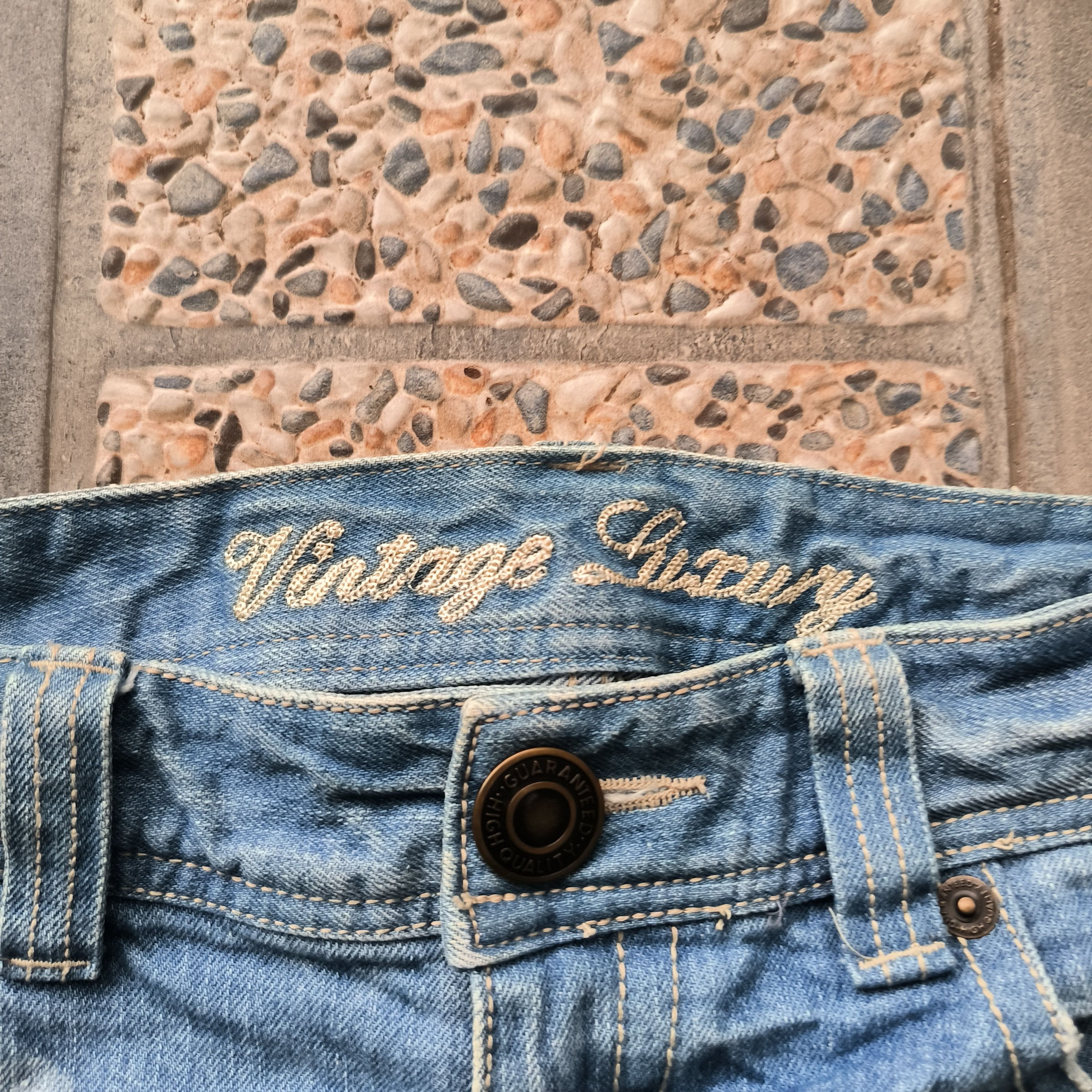 Japanese Brand one way japan distressed jeans Size US 30 / EU 46 - 3 Thumbnail