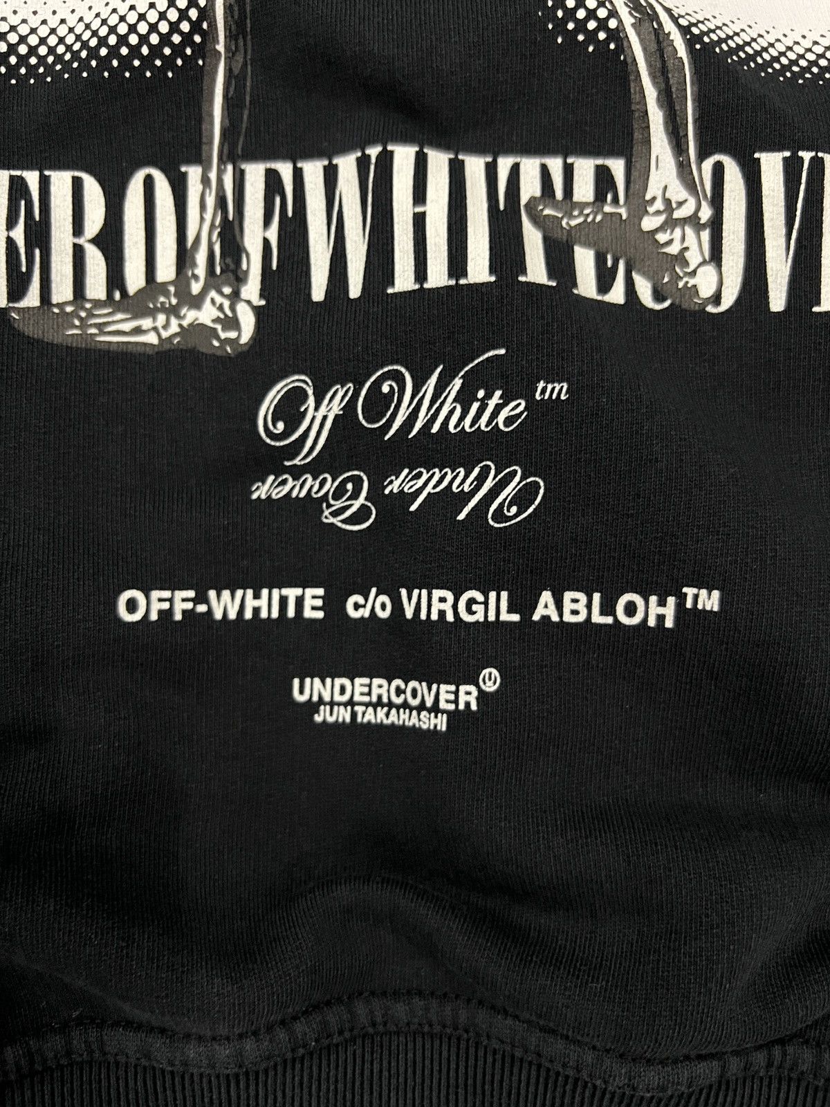Off-White × Undercover Off-White by Undercover SS19 Reversible Skeleton Hand Zip Ho Size US M / EU 48-50 / 2 - 12 Thumbnail