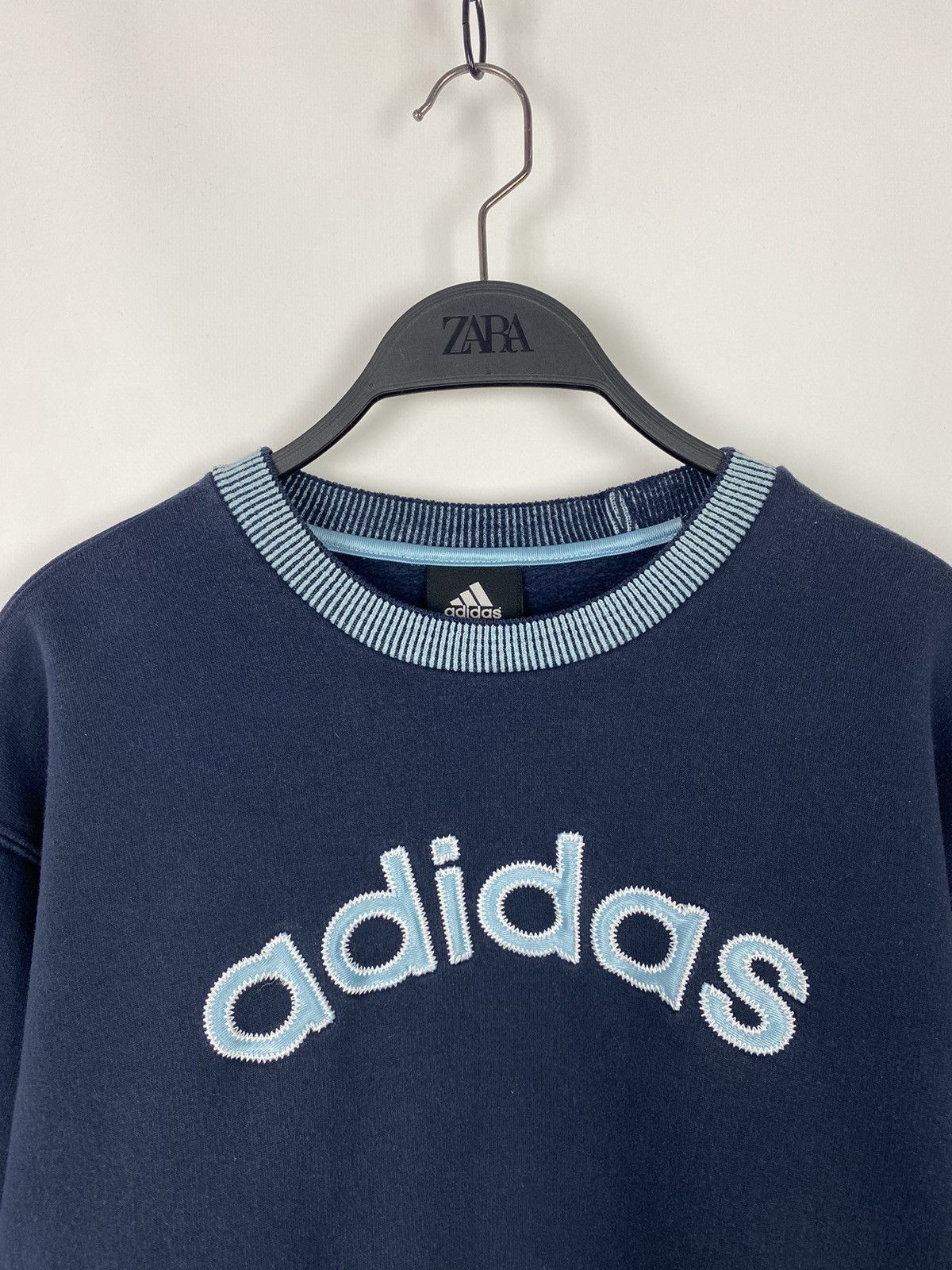 Vintage 2000’s Vintage Adidas Arch Logo Boxy Sweatshirt Size US L / EU 52-54 / 3 - 2 Thumbnail